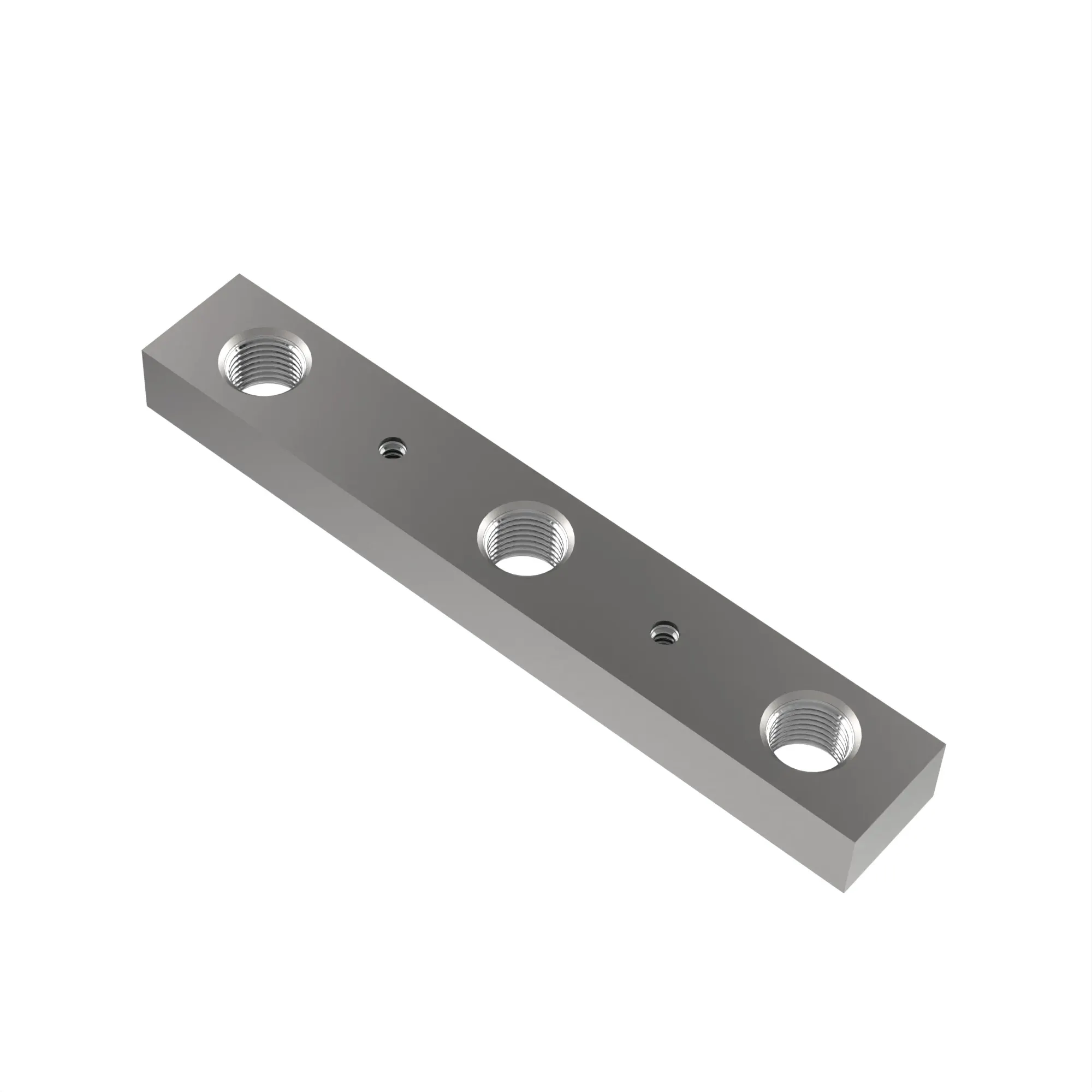 John Deere Cutterhead Drum Knife Threaded Bar Plate - HXE190312