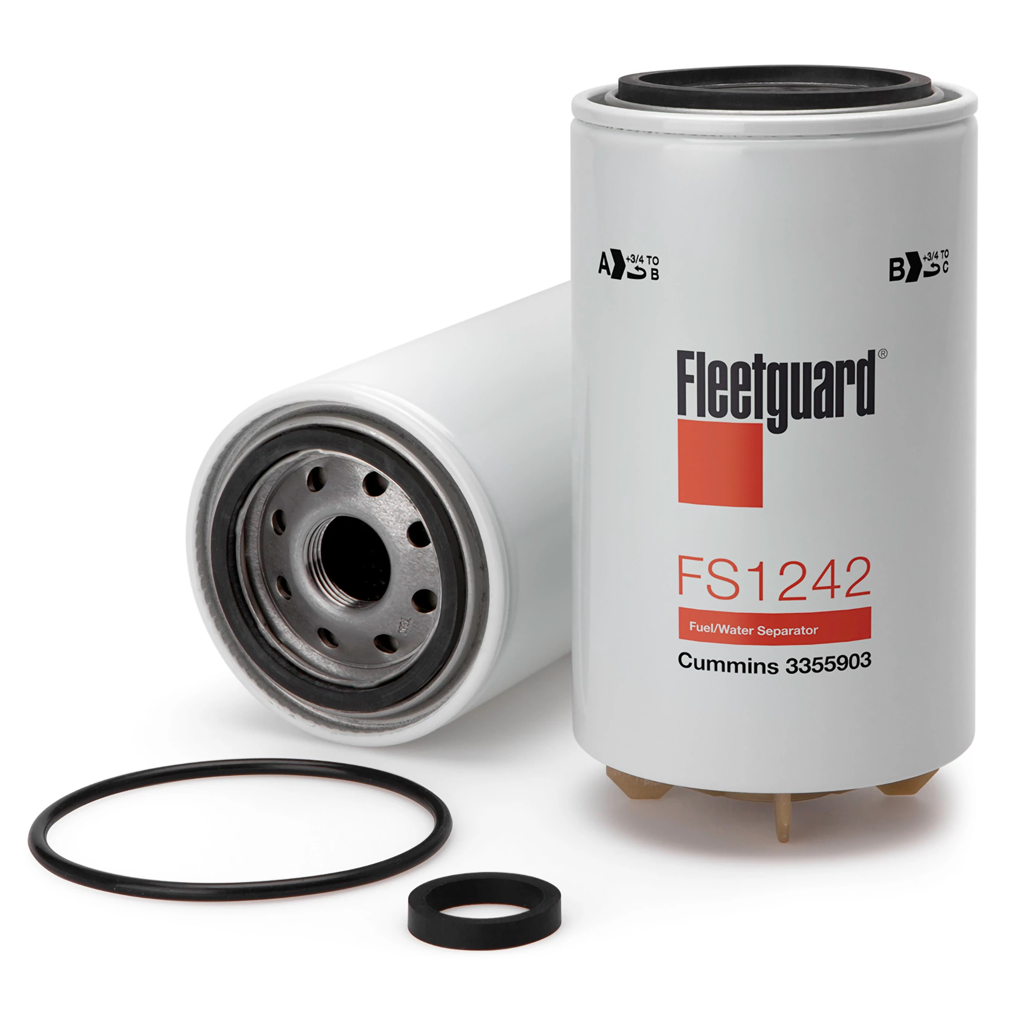 Fleetguard Spin-On Fuel Water Separator Filter - PMFS1242J