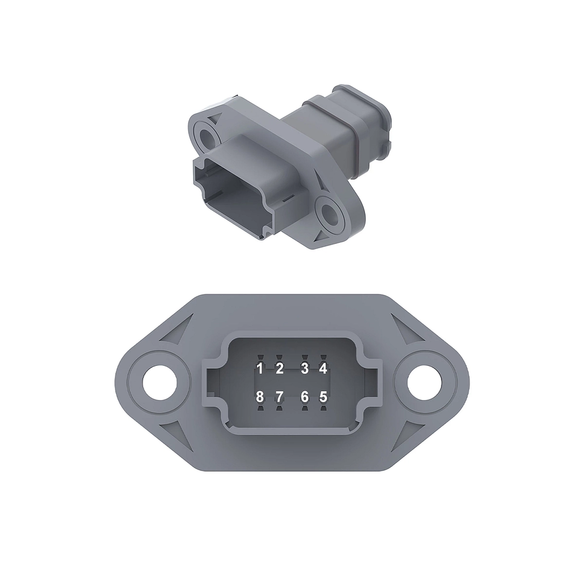 Conn Deutsch Dt 8W Fs Gry Plstc