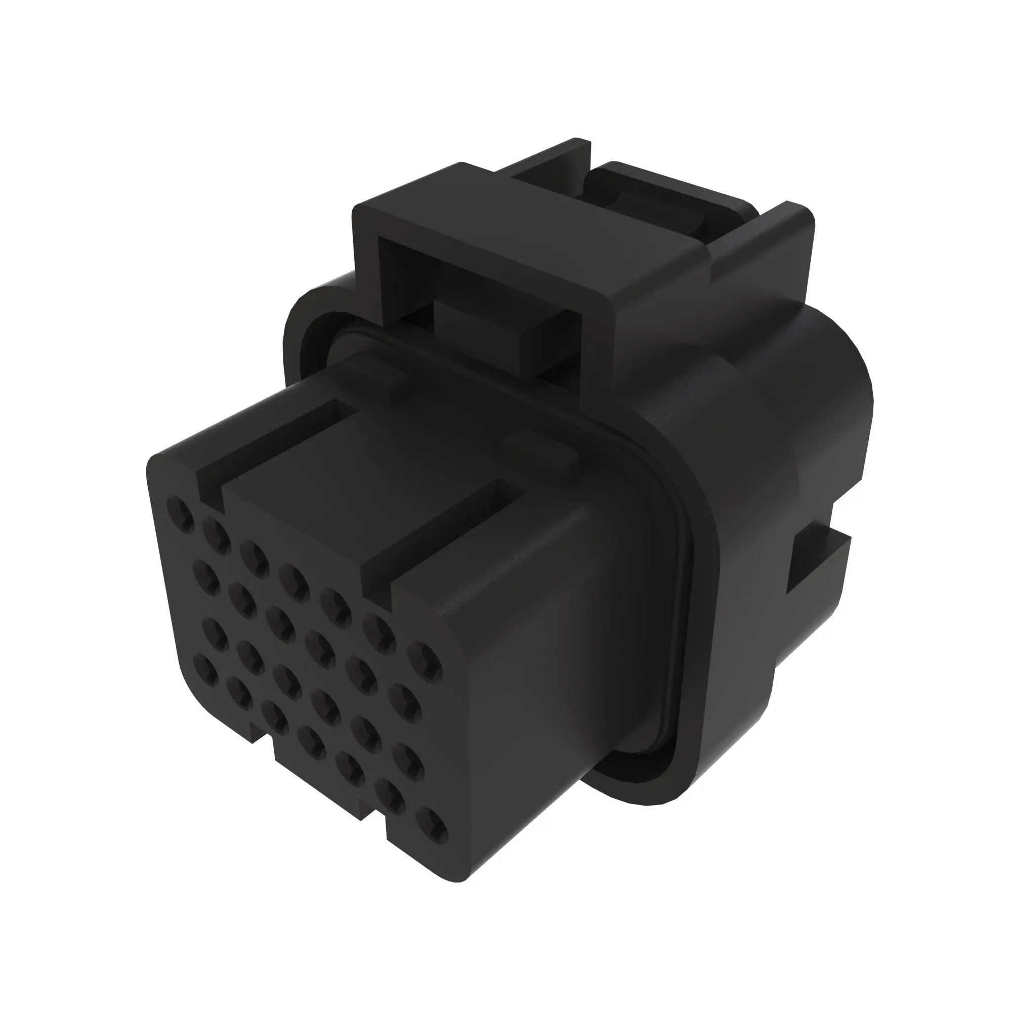 CONN TYCO SS1.0 26W F S BLK PLSTC
