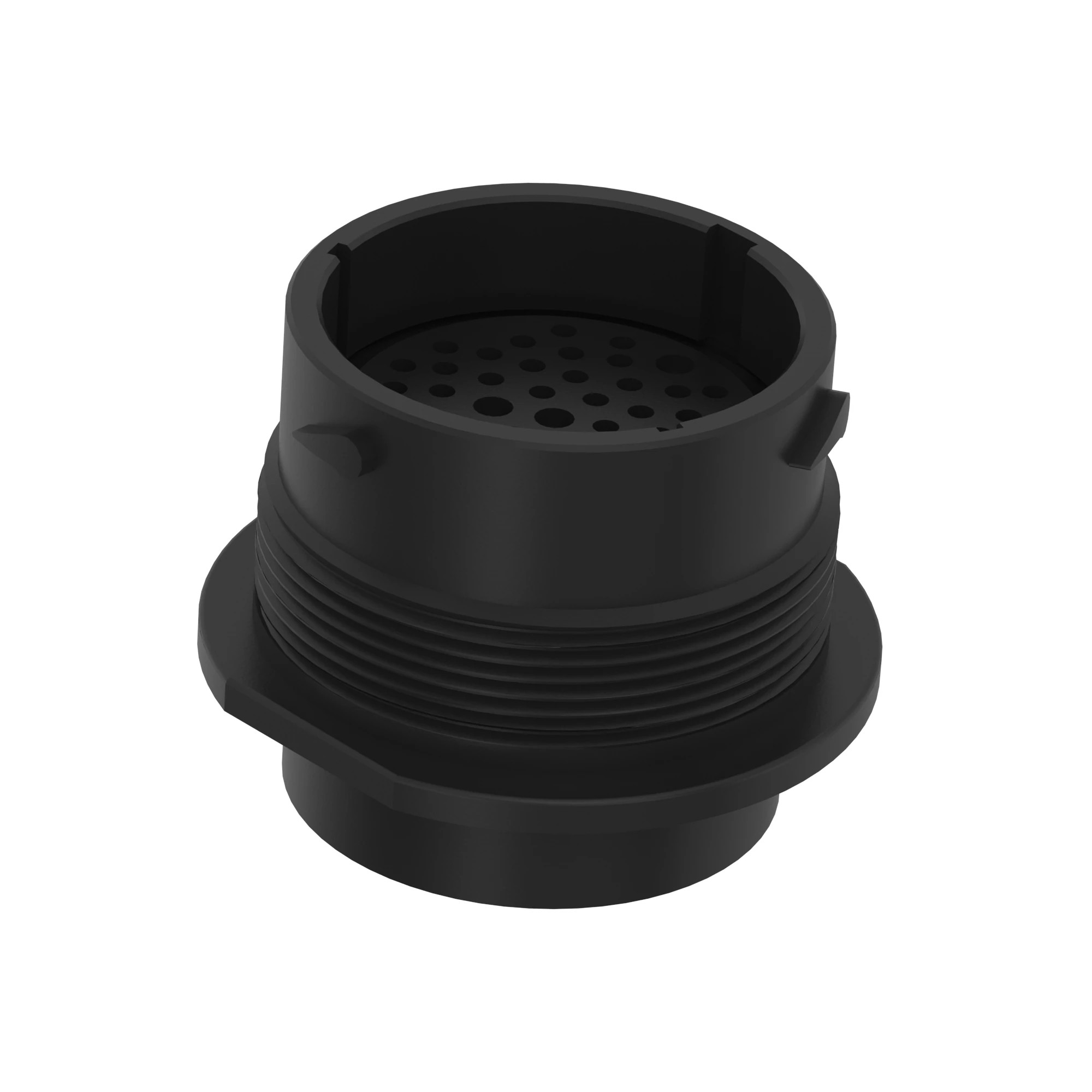CONN DEUTSCH HDP20 47W FS BLK PLSTC