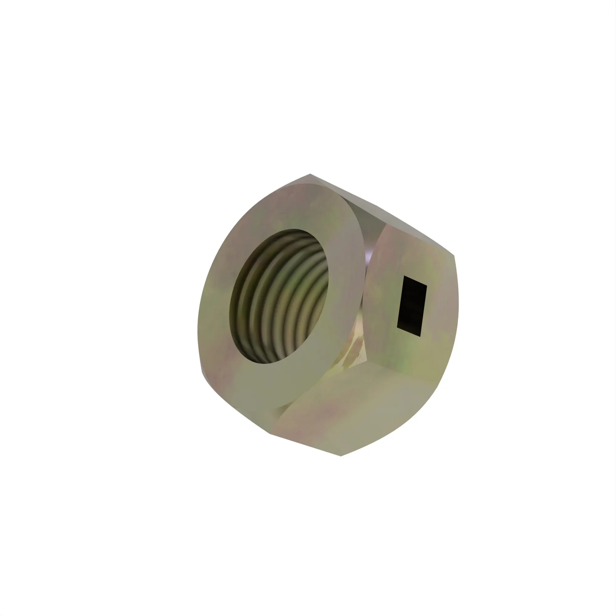 John Deere Hexagonal Nut, 3/8" - UC31862