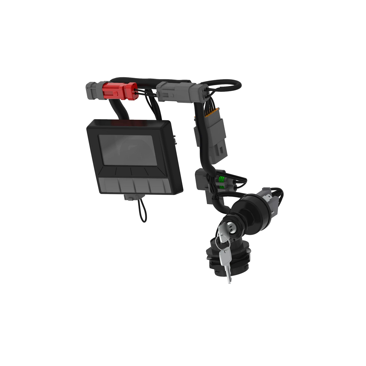 GAUGE, DG14, WITH HARNESS, KEY SWIT