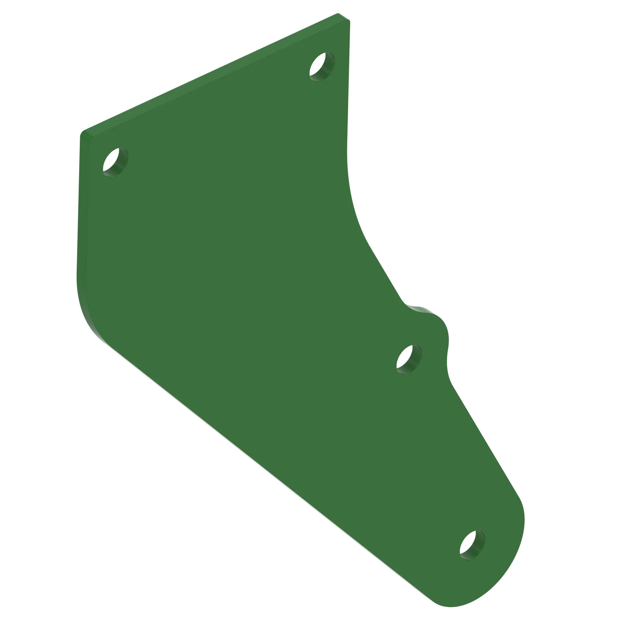 John Deere Upper Duct Mount Plate, Left Side - KK43978