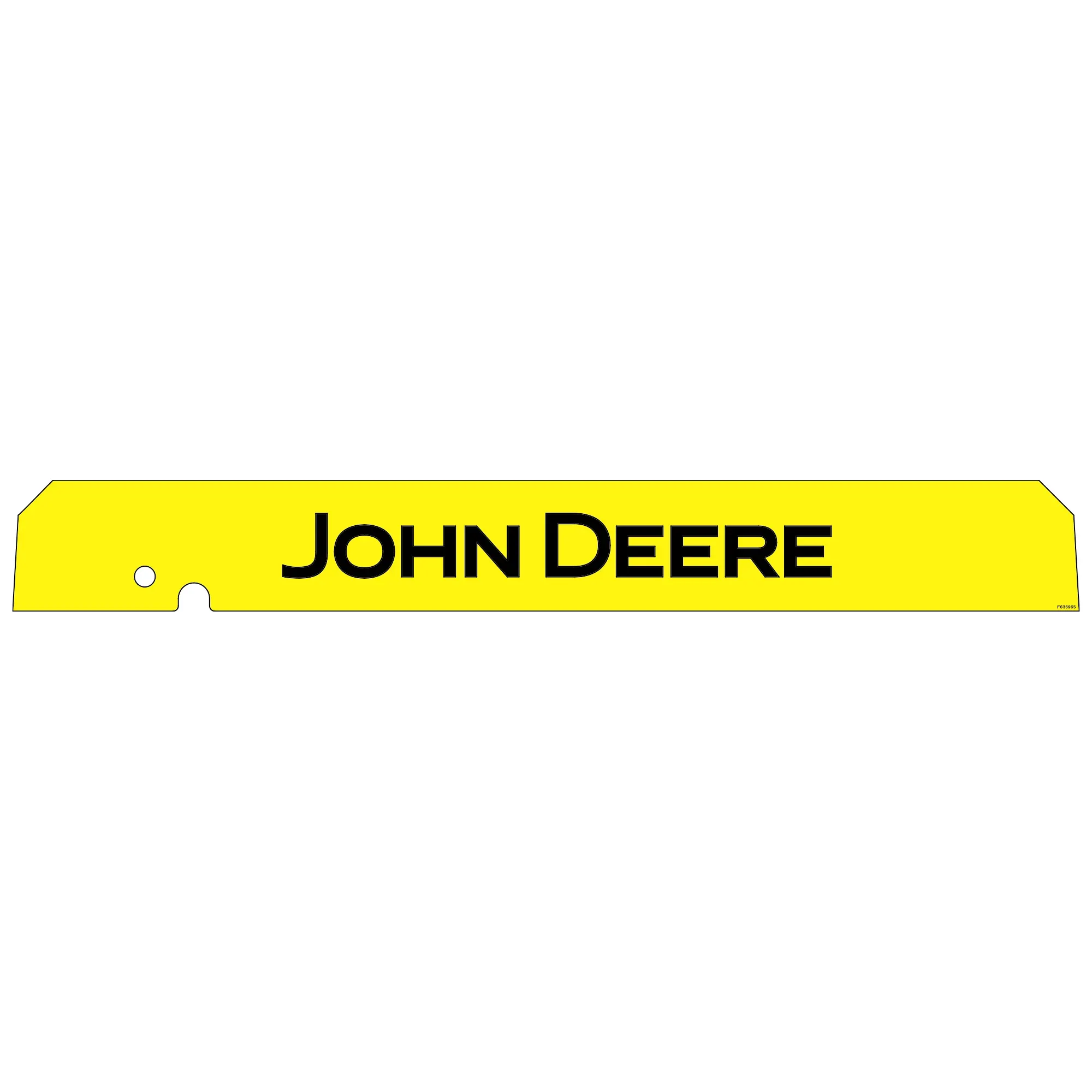 John Deere Label - F635965