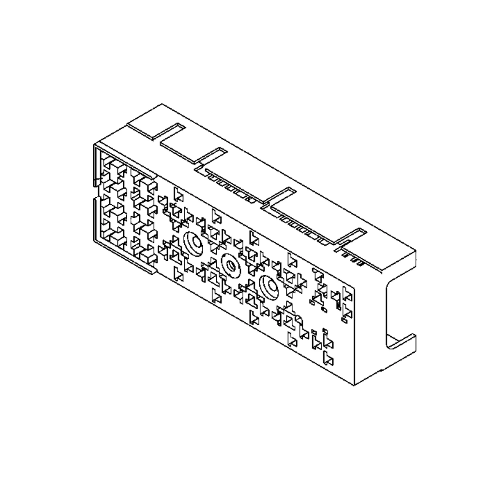 John Deere Electrical Connector Housing, Cavities 10 - 57M9428