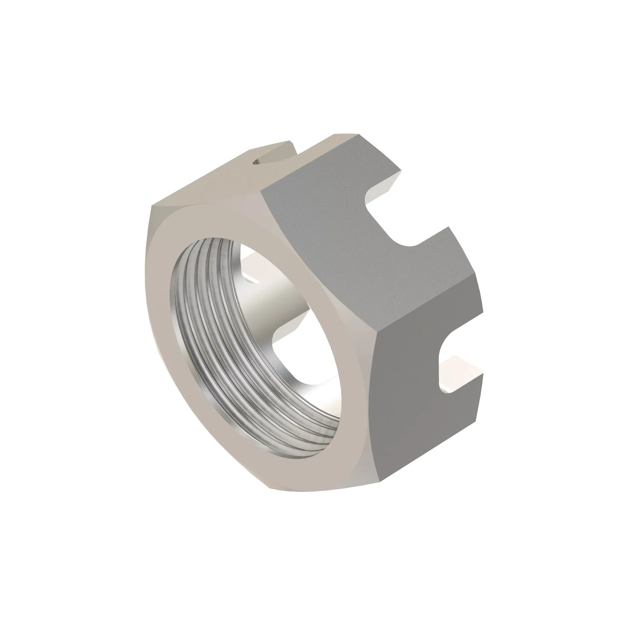 John Deere Hexagonal Slotted Nut, M22 - R111010