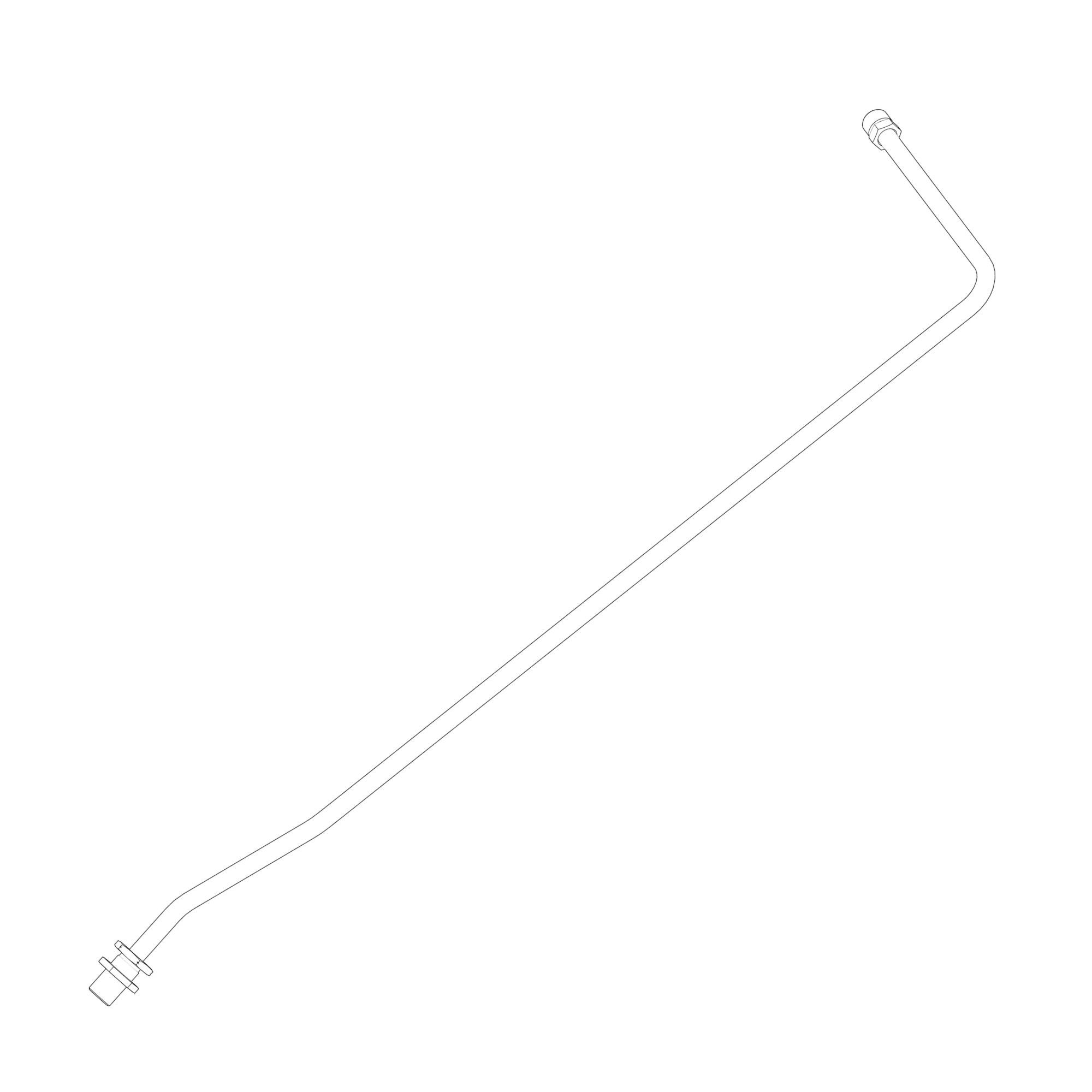 John Deere Refrigerant Suction Hose - AT403917