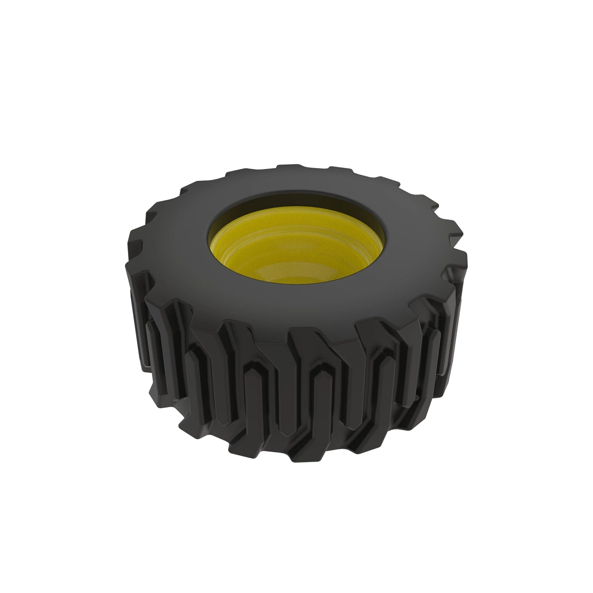 Tire and Rim Assembly, Skid Steer W