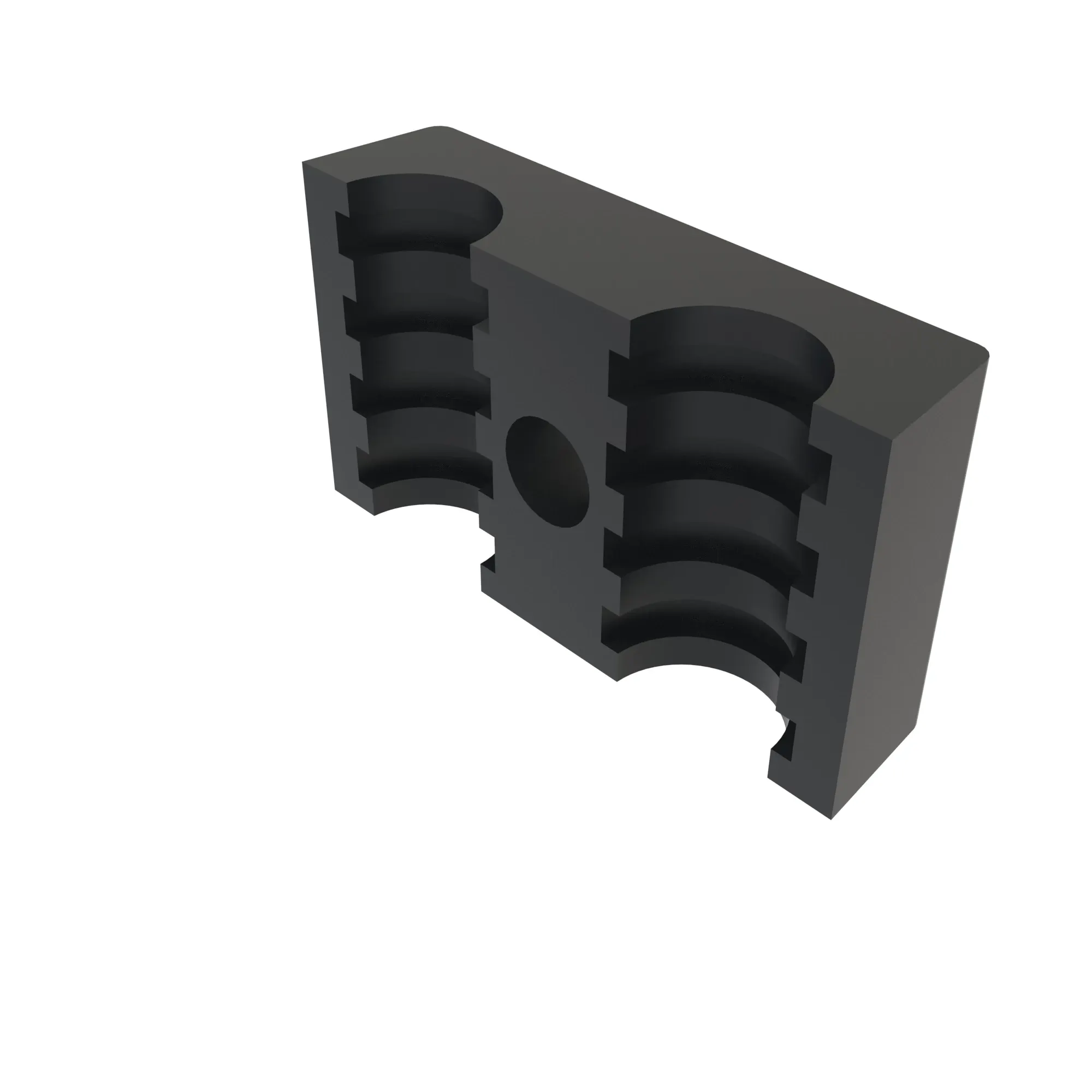 CLAMP-TWIN, 1-1/4 X 1-1/4 O.D.