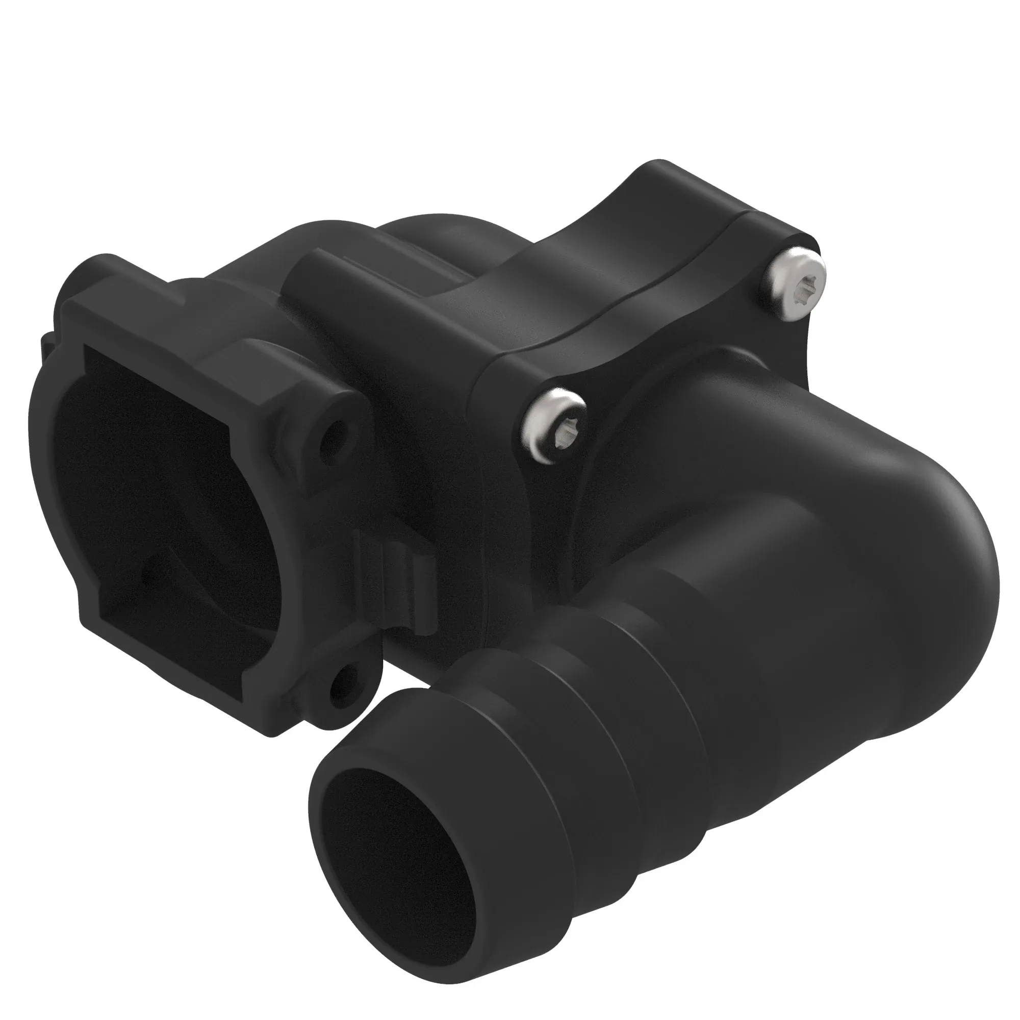 180 DEG ASM, 20QC X HOSE BARB