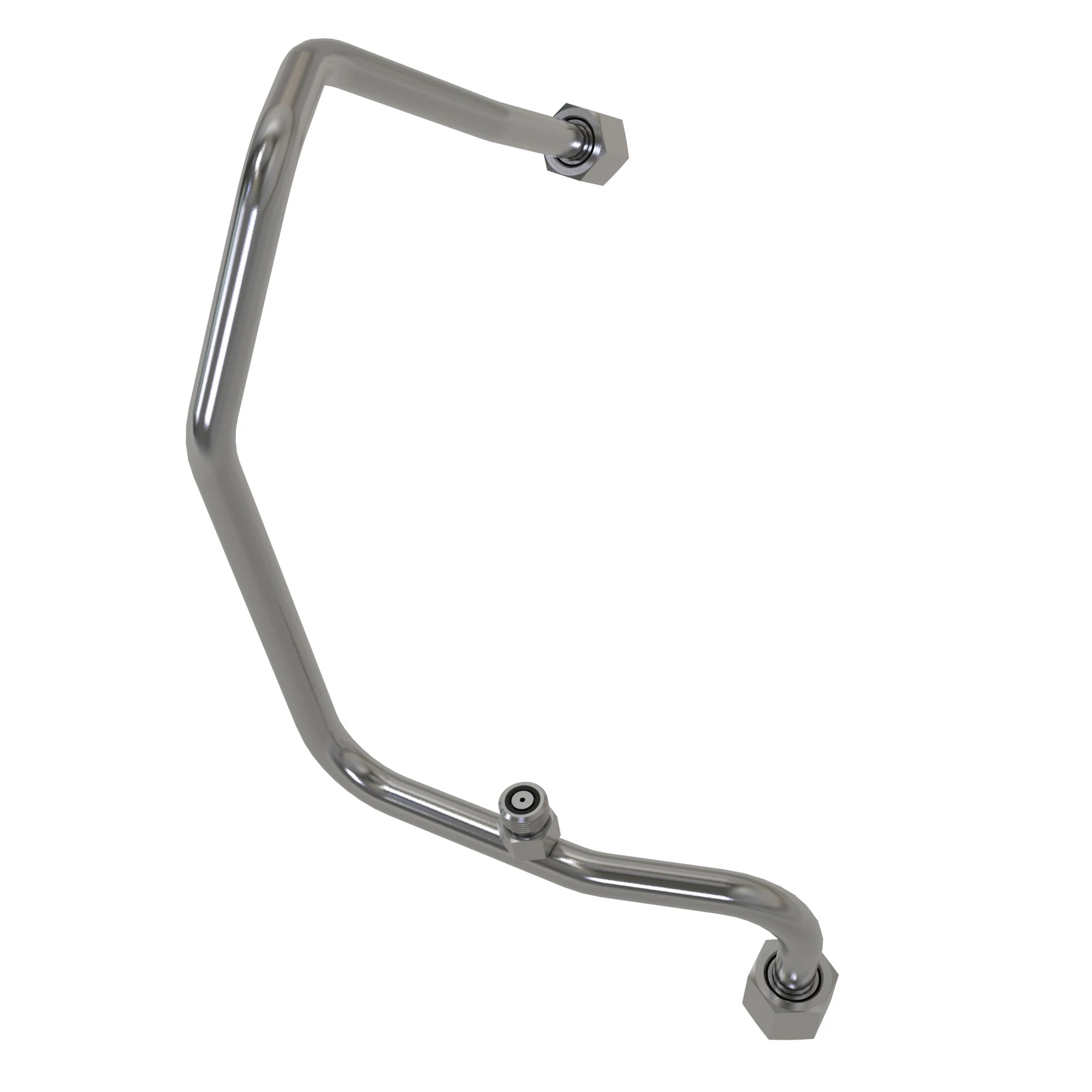 John Deere Venturi Coolant Outlet Line - RE545416