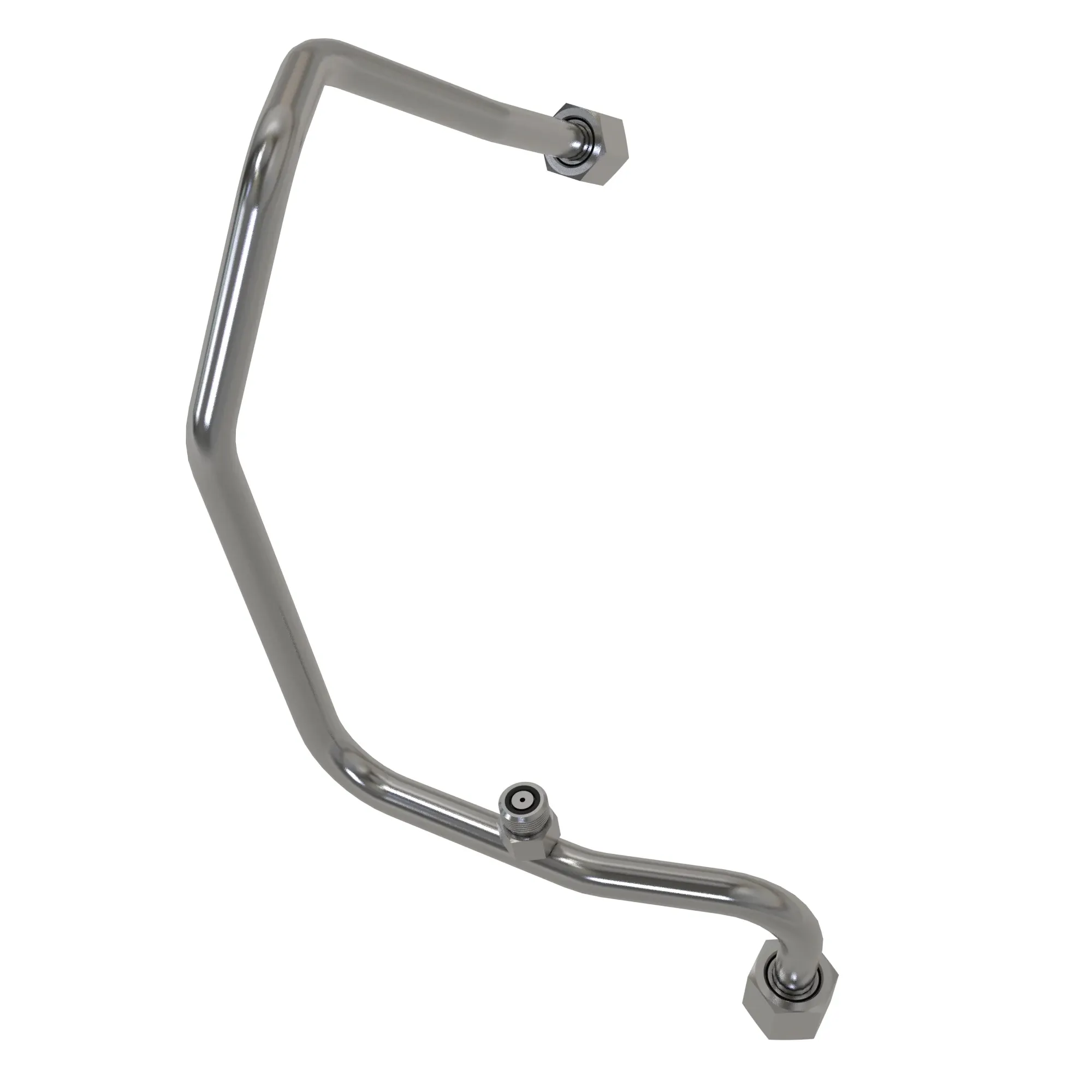 John Deere Venturi Coolant Outlet Line - RE545416