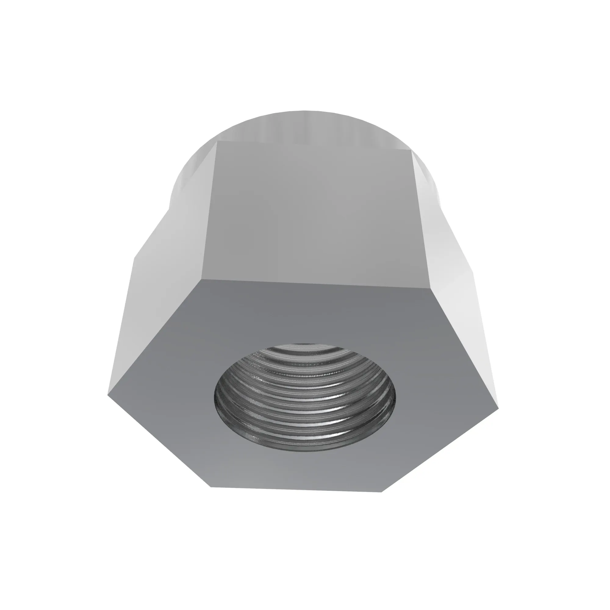 John Deere Hexagonal Lock Nut, 3/8" - H99923