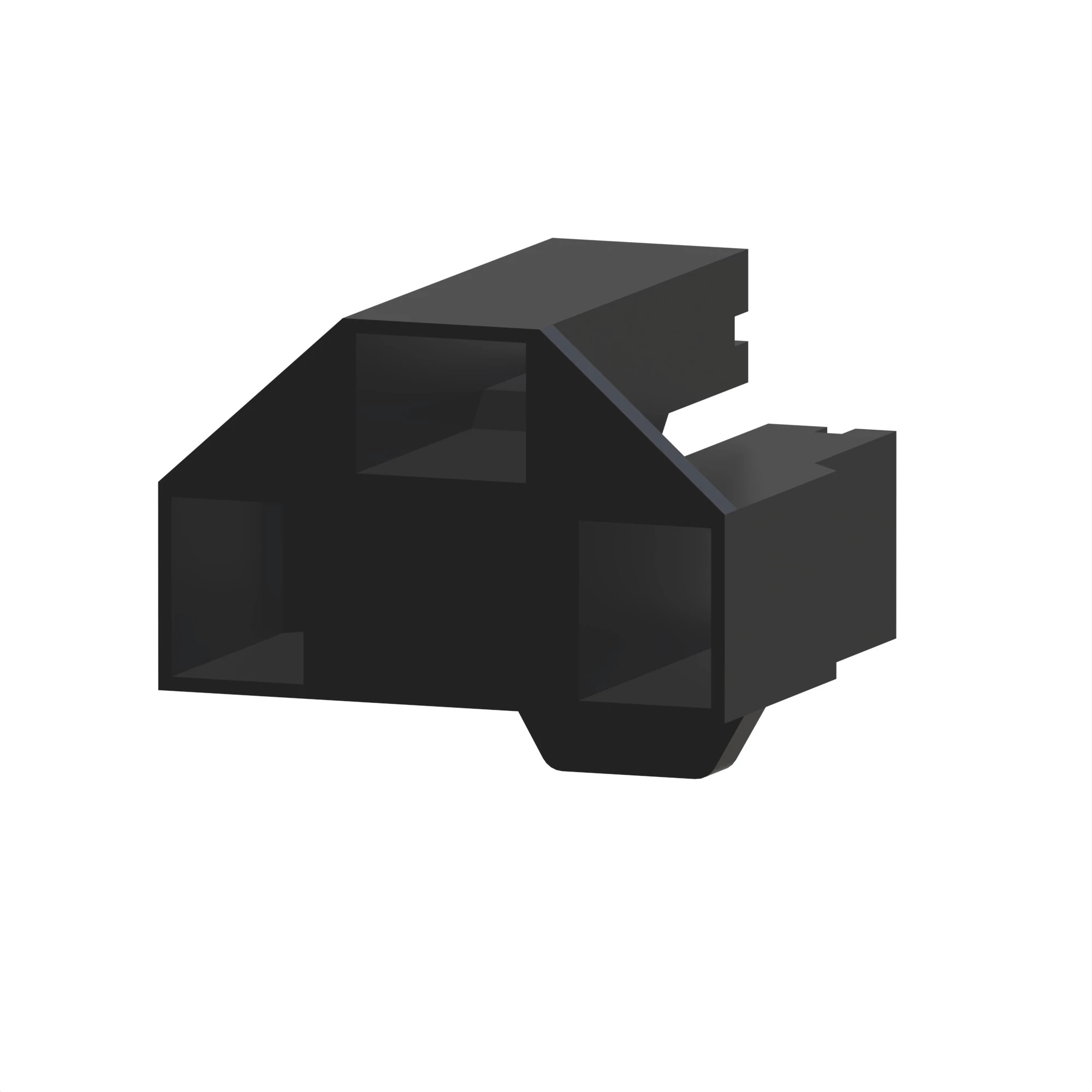 TYCO 250SRS 3W FEM UNSLD BLK PLSTC