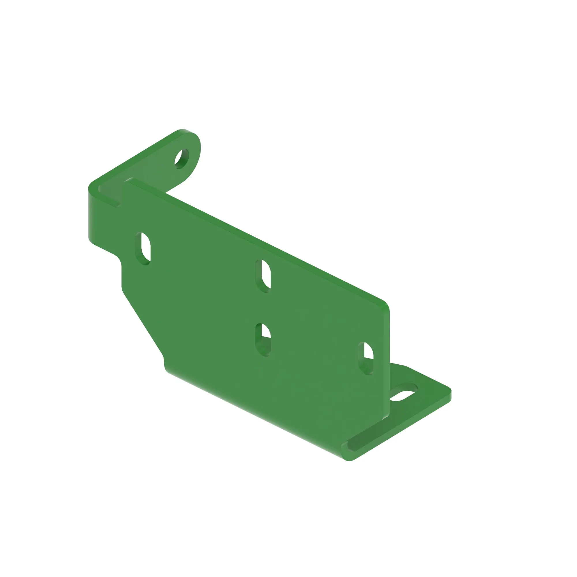 John Deere Auxiliary Hydraulic Pump Hose and Fitting Bracket - KK39349