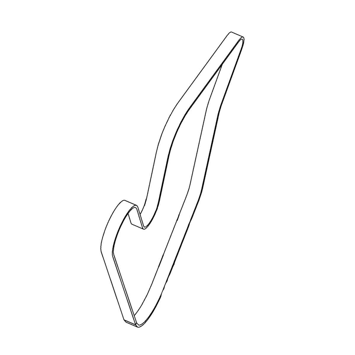 John Deere V-Belt for Engine Drive, Effective Length 2175 mm (85.6 inch) - T368949