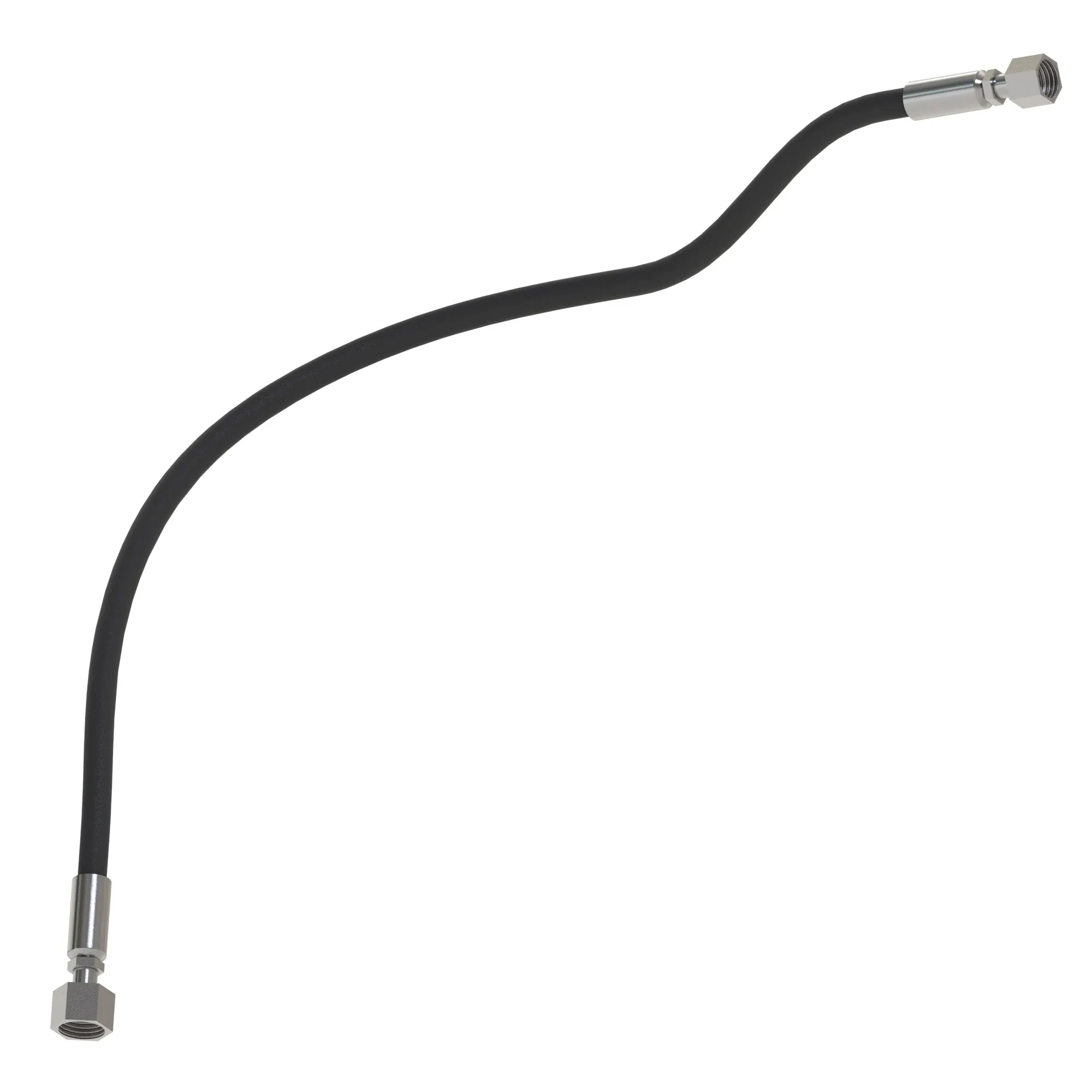 John Deere Main Engine Gearcase Cooler By-pass Valve Hose - AH228090