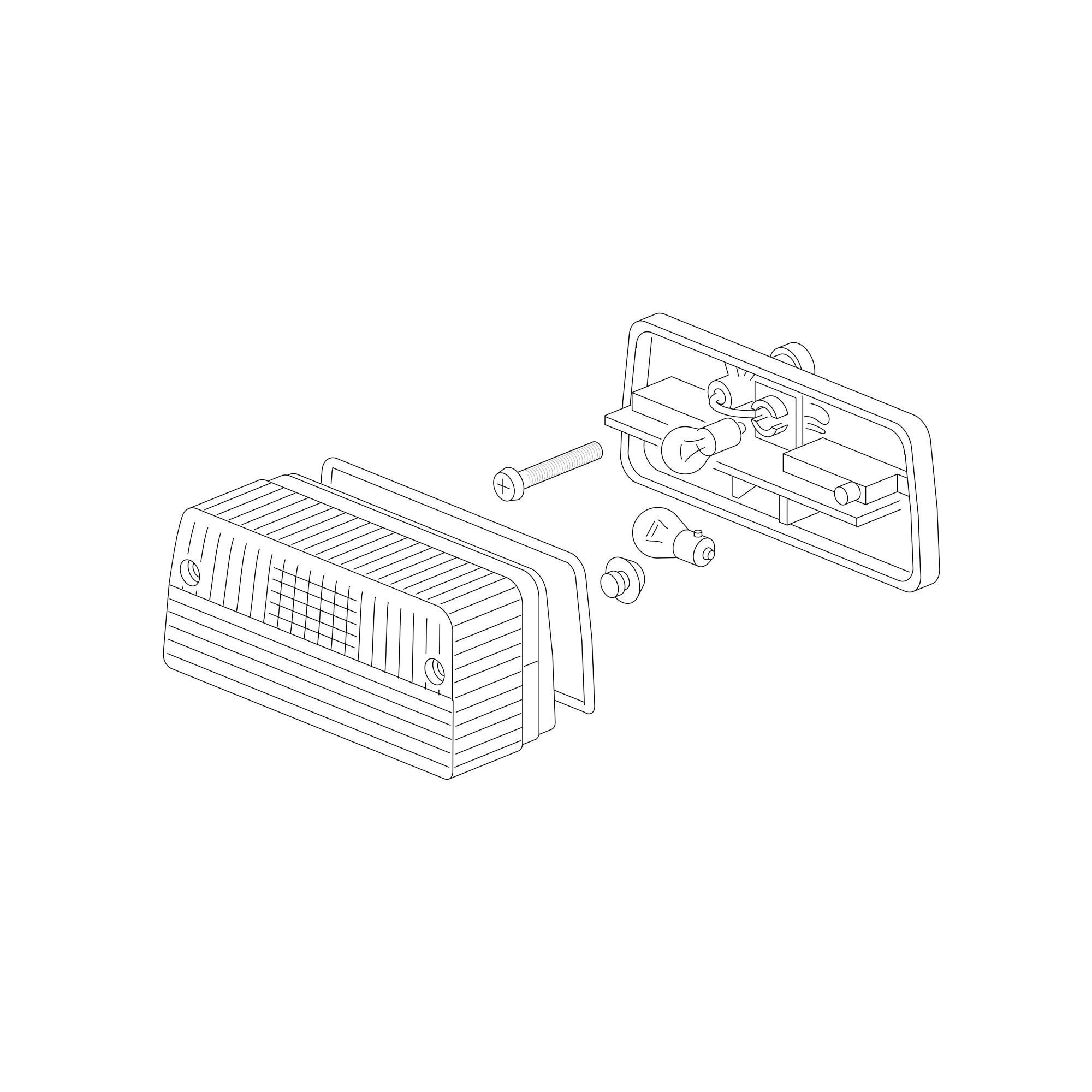 John Deere Tail Lamp - AL158072