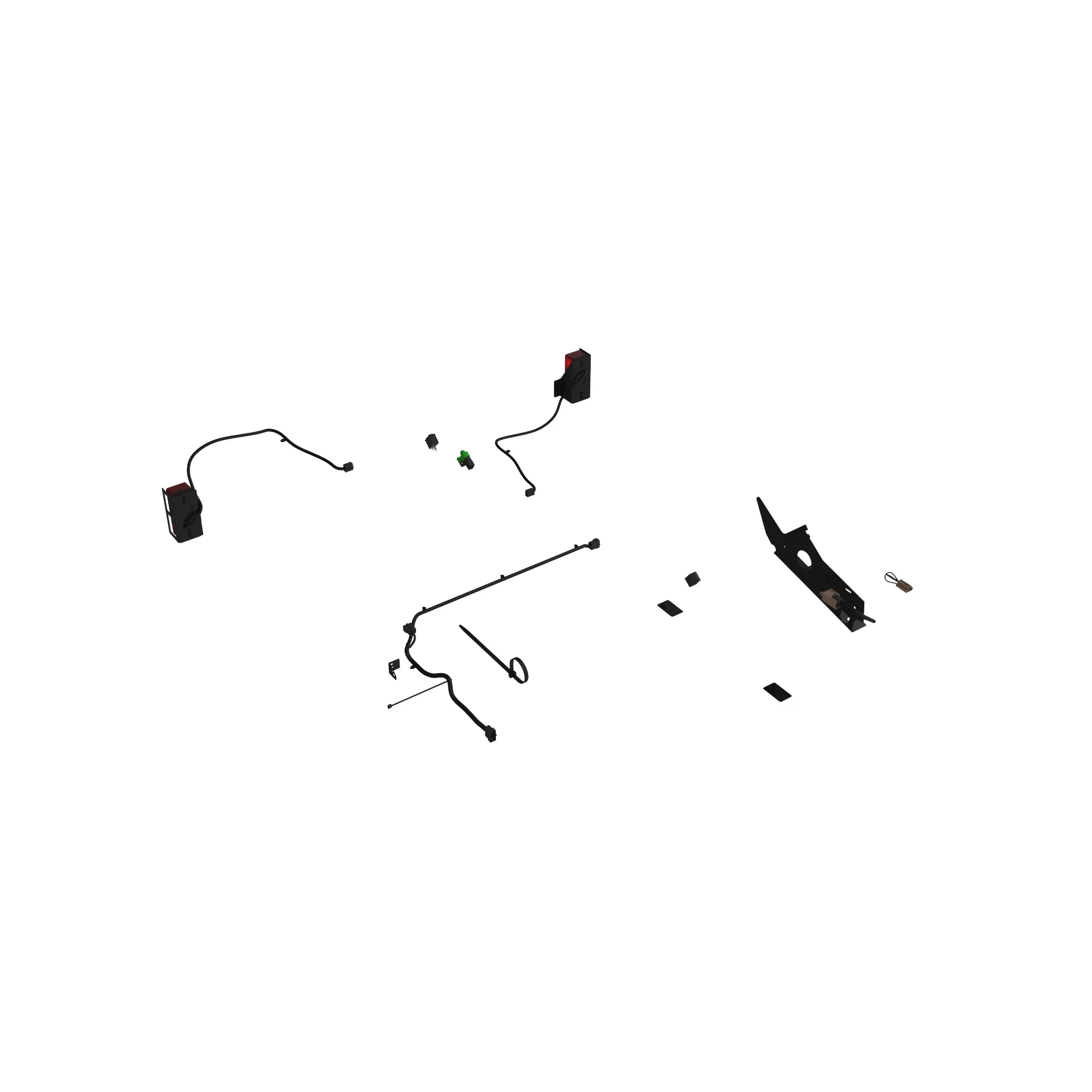 John Deere Brake and Tail Light Kit - BM24590