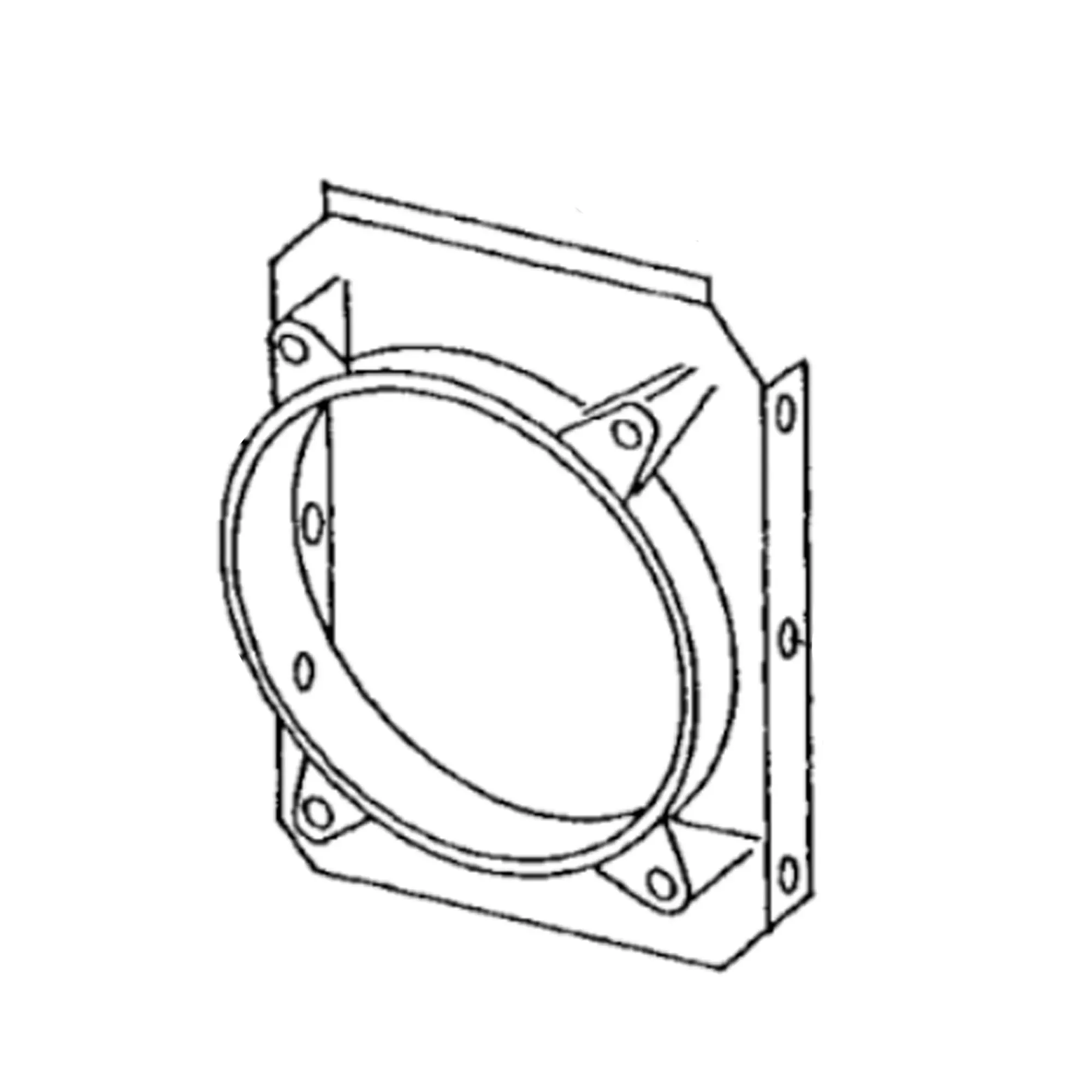 John Deere Fan Shroud - T151641