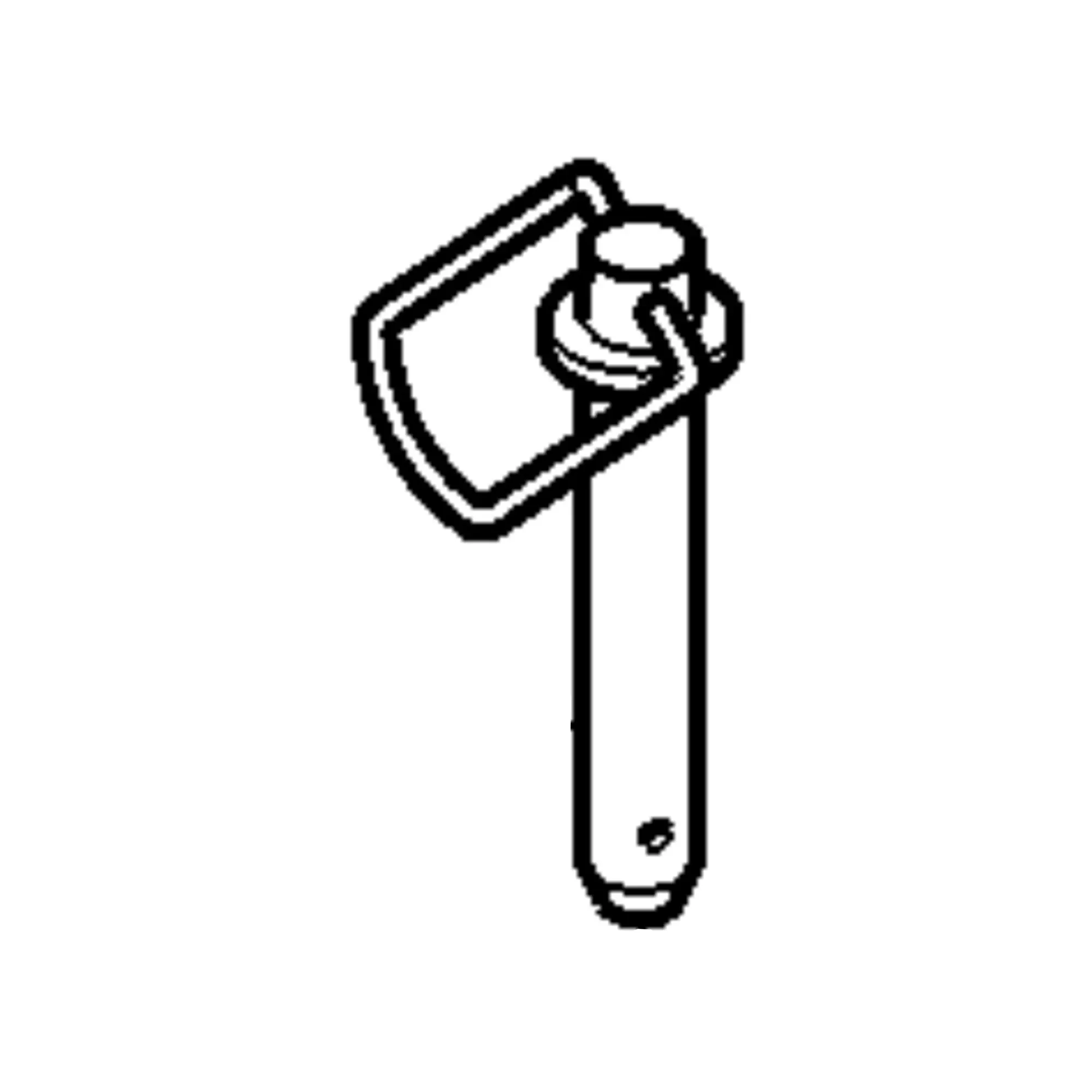 A&I Products Hitch Pin with Clip, 7/8" - A-HPL106