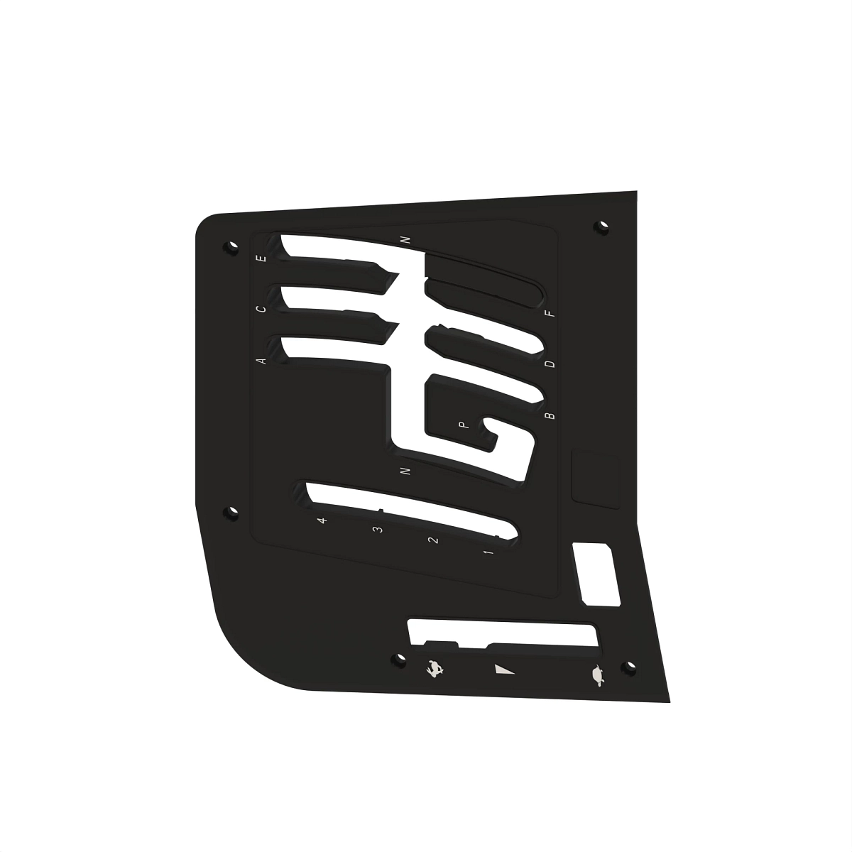 John Deere Gear Shift Guide Panel - AL111491