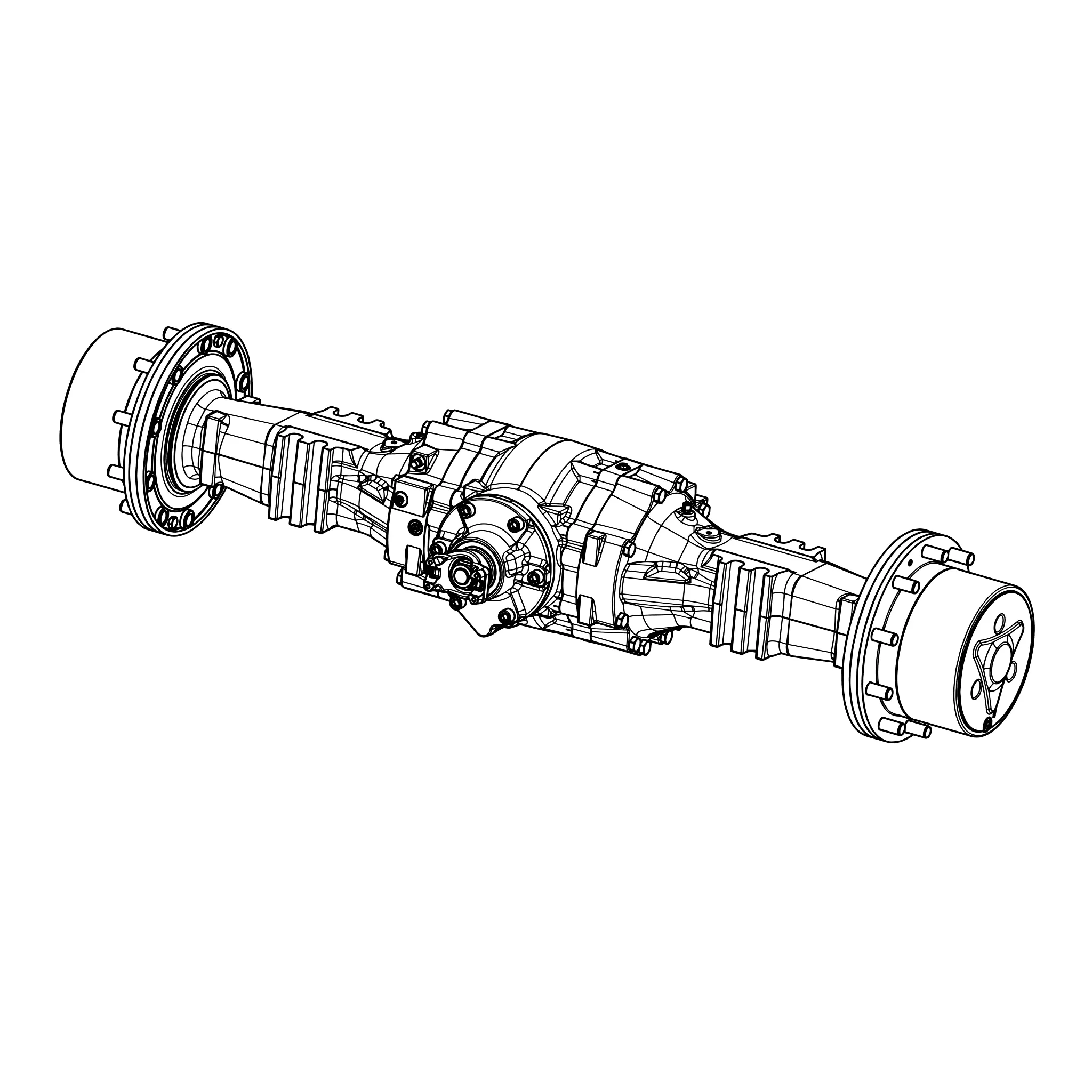 John Deere Rear Axle - AT530421