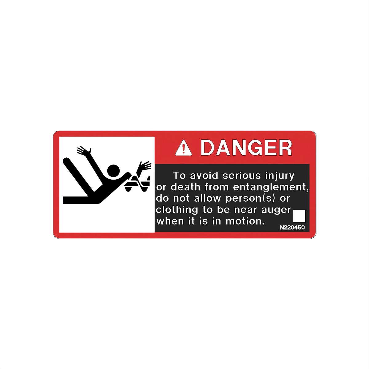 Label-Auger Danger