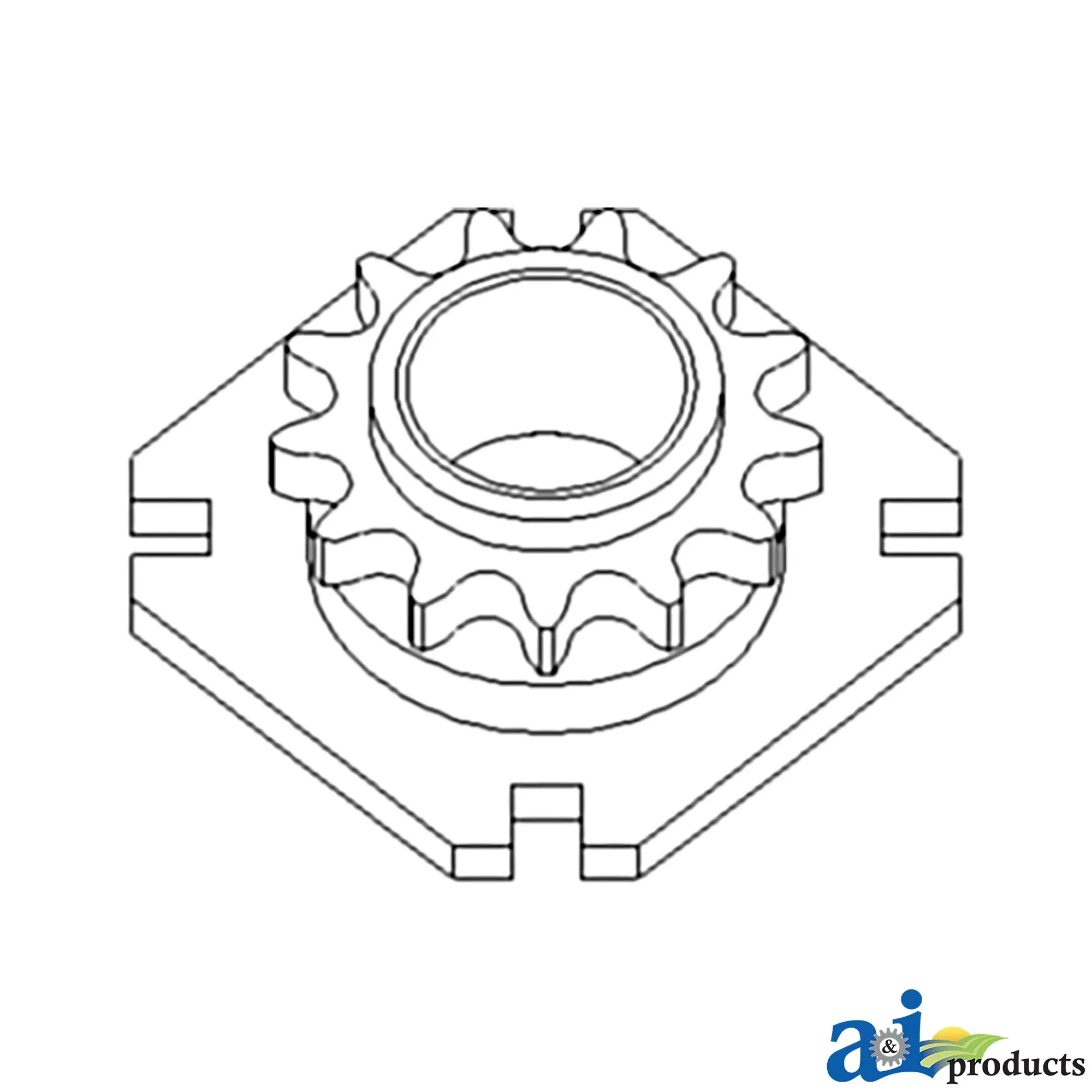 A&I Products Chain Sprocket - A-AH143100