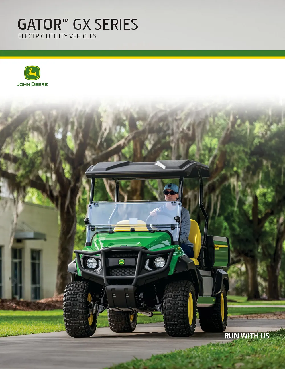 Gator GX Series Electric Utility Vehicles Brochure cover