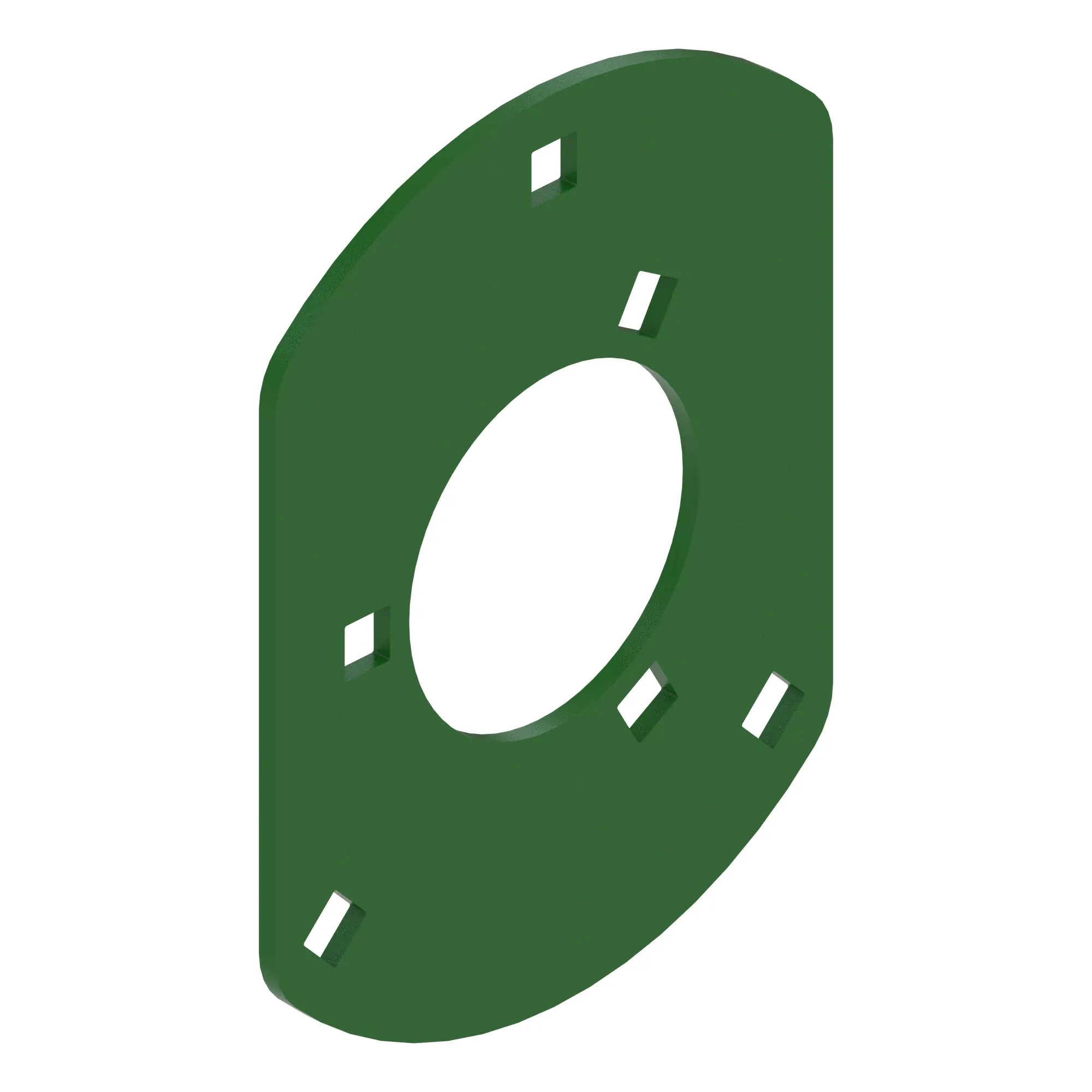 John Deere Wrap Roller Bearing Mount Plate - KK46855
