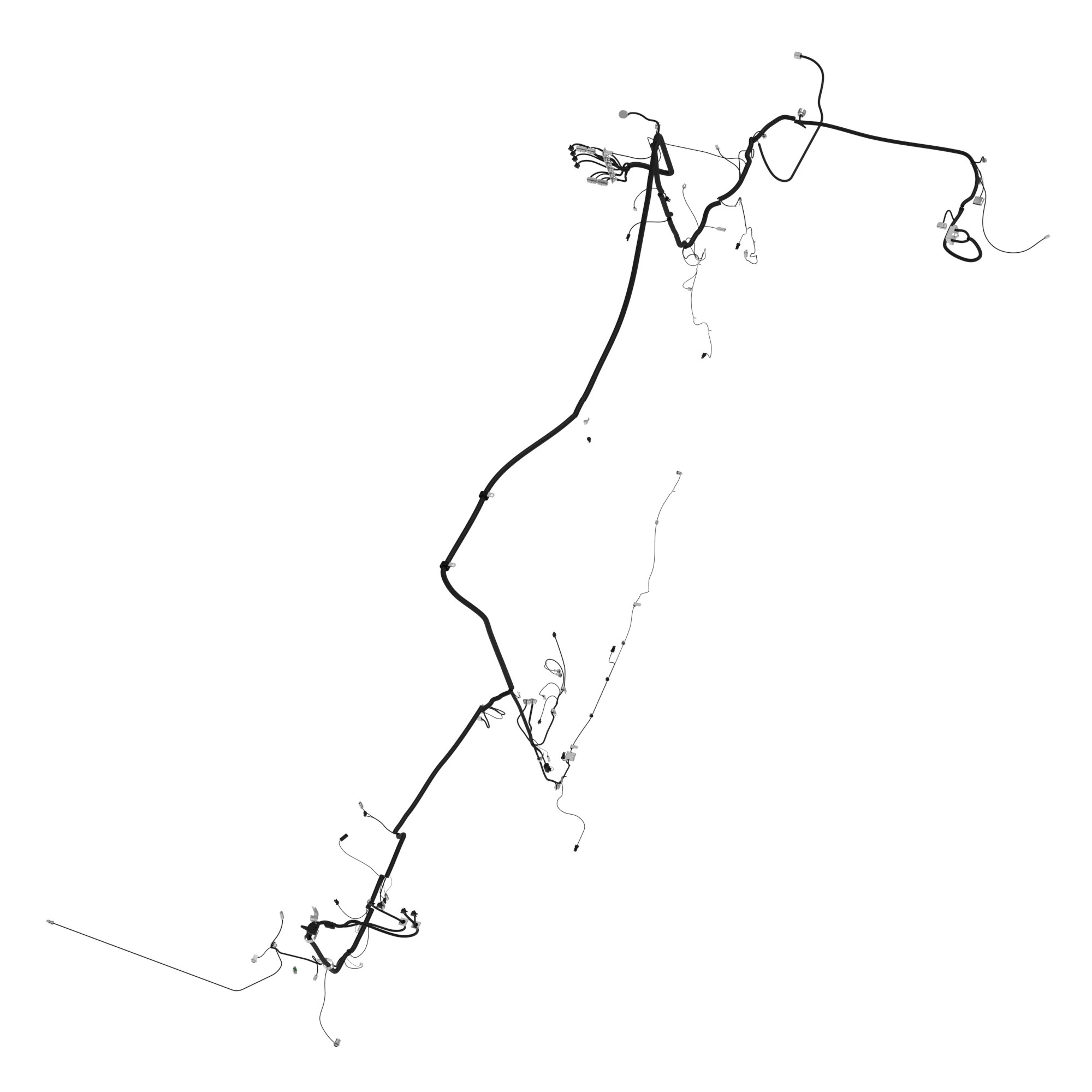 John Deere Left Side Main Wiring Harness - AH213329