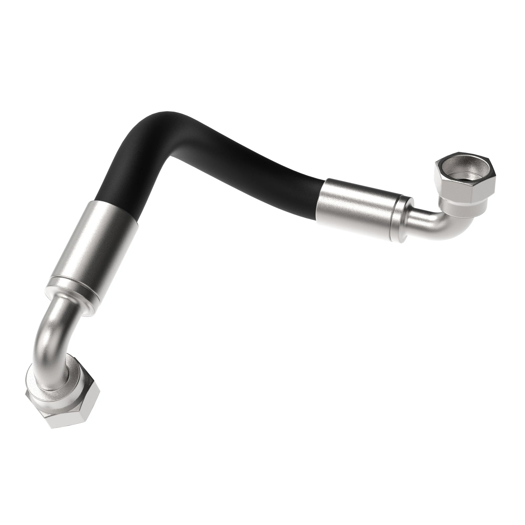 John Deere Hitch Cylinder Return Hydraulic Hose - RE341897