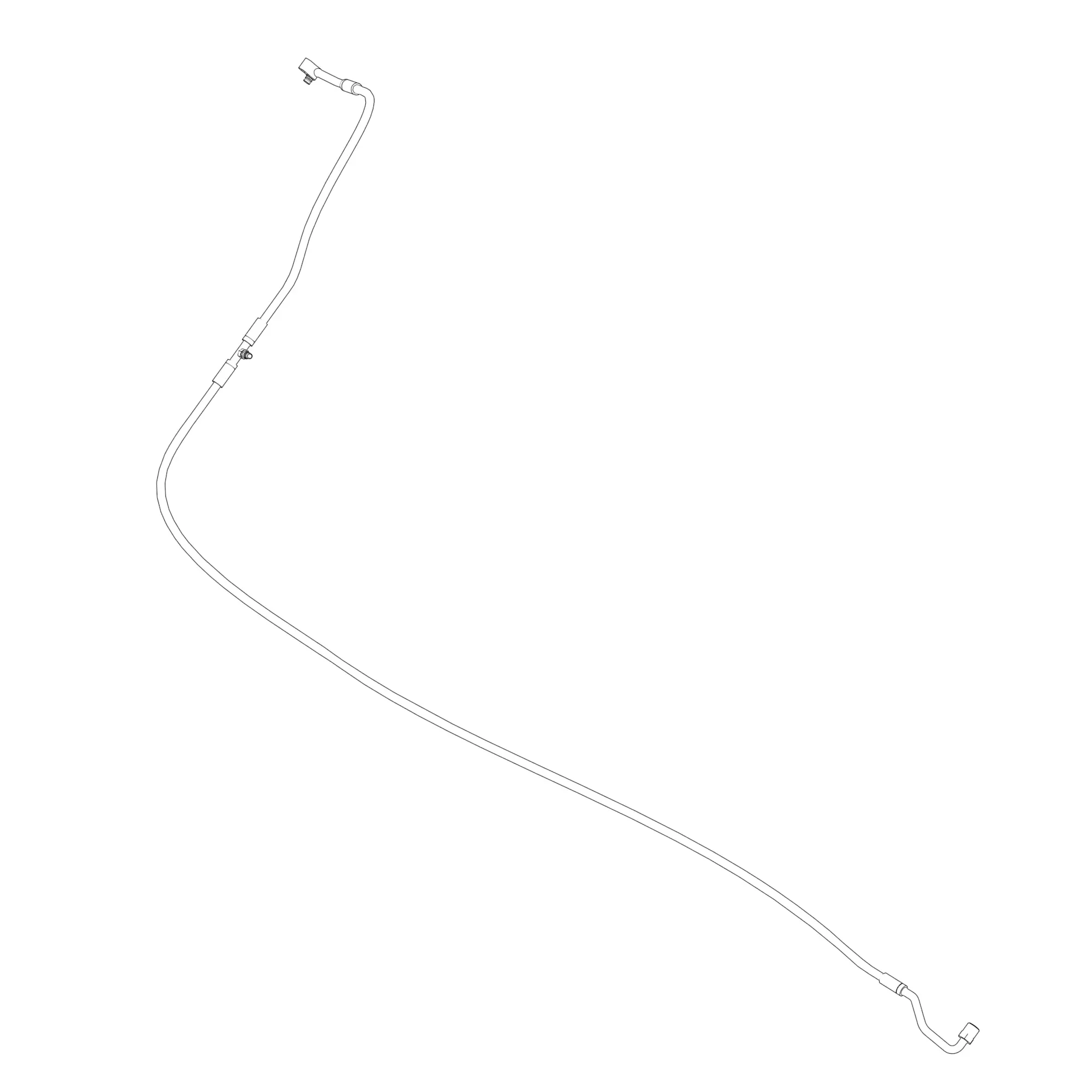 John Deere Refrigerant Hose - AZ57663