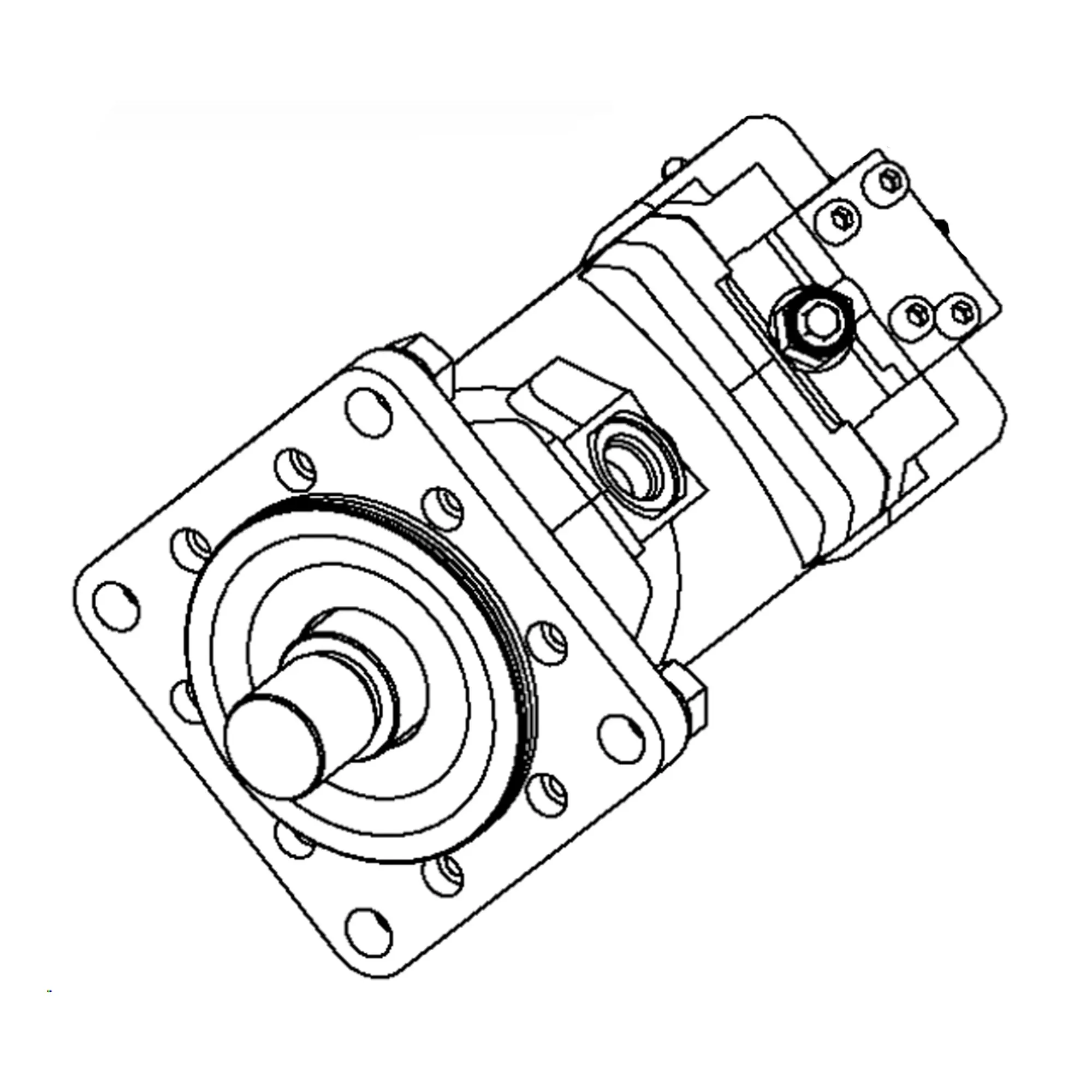 John Deere Reman REMAN Hydrostatic Motor - AT224200