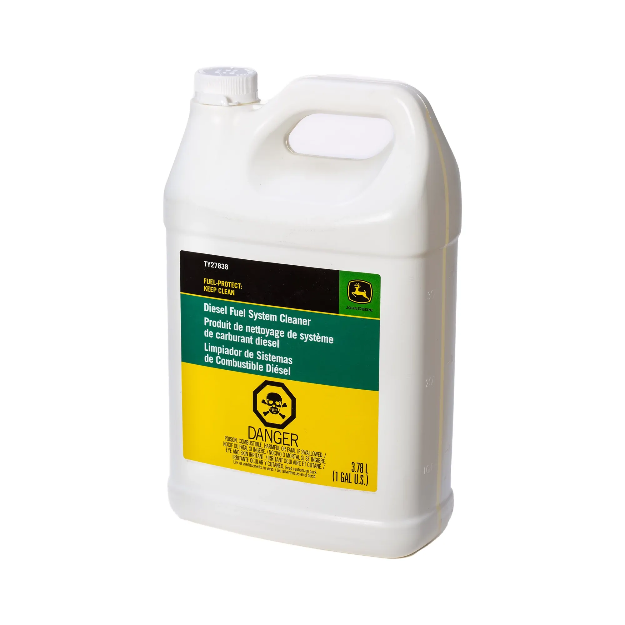 John Deere Diesel Fuel System Cleaner, Fuel-Protect™, Keep Clean Solution, 3.78 Liter (1 Gallon) - TY27838