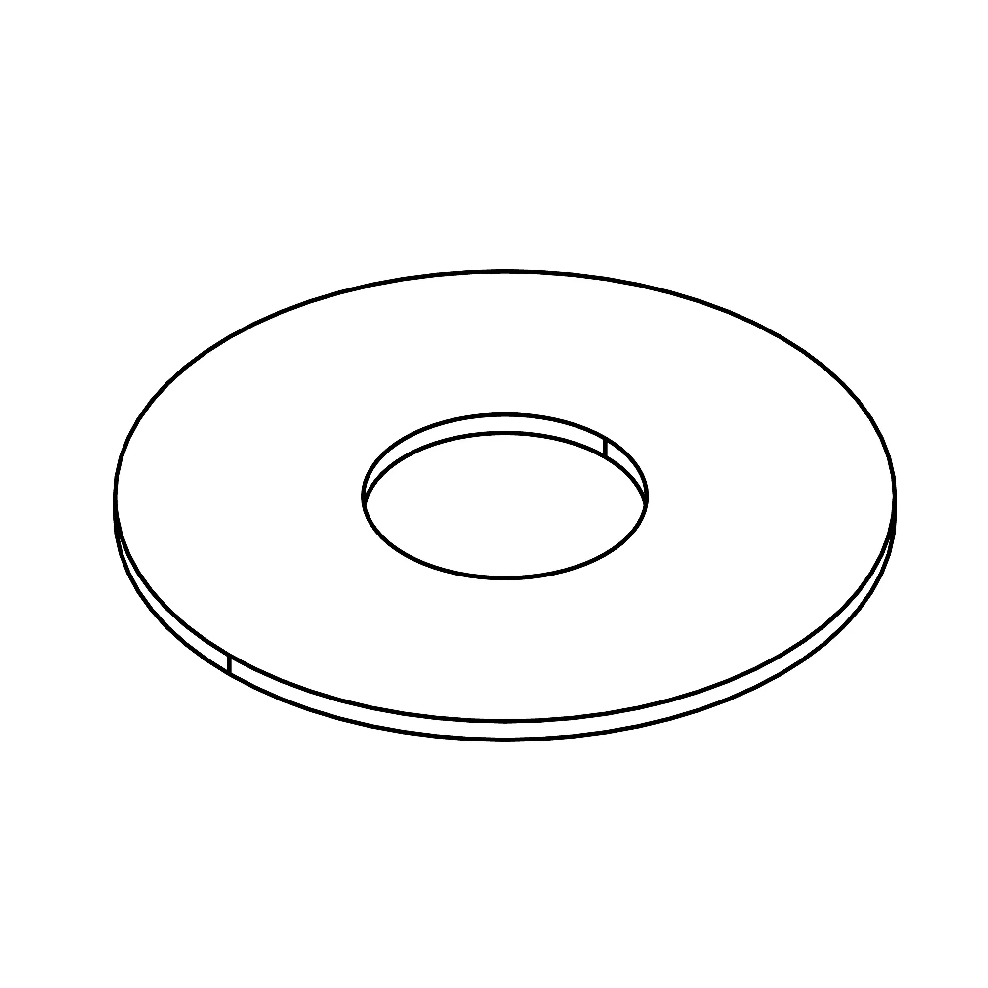 John Deere Hagie Secondary Roof Retainer Washer - 5HG345647