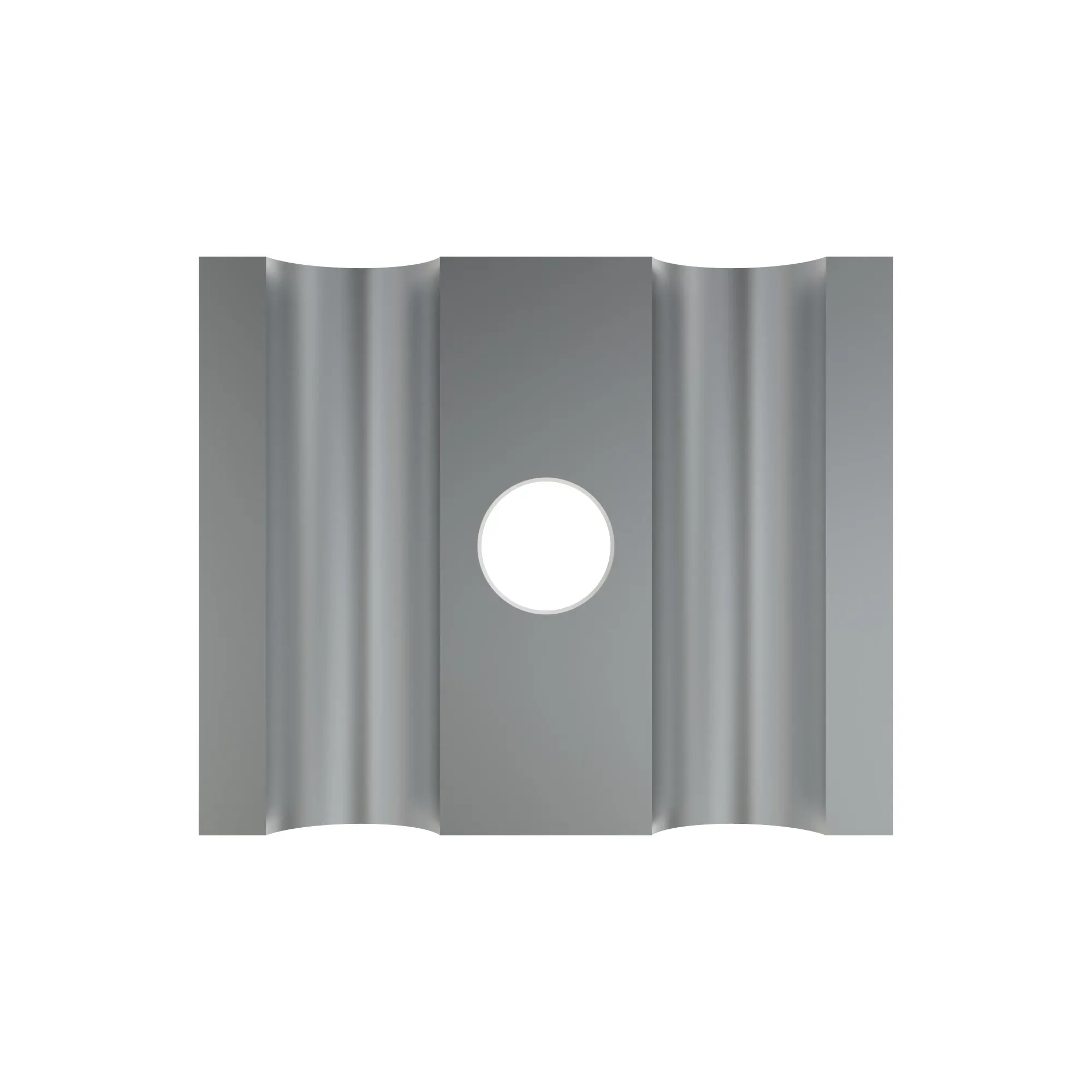 CLAMP, HALF 3/8 TWIN 3/8 TUBE
