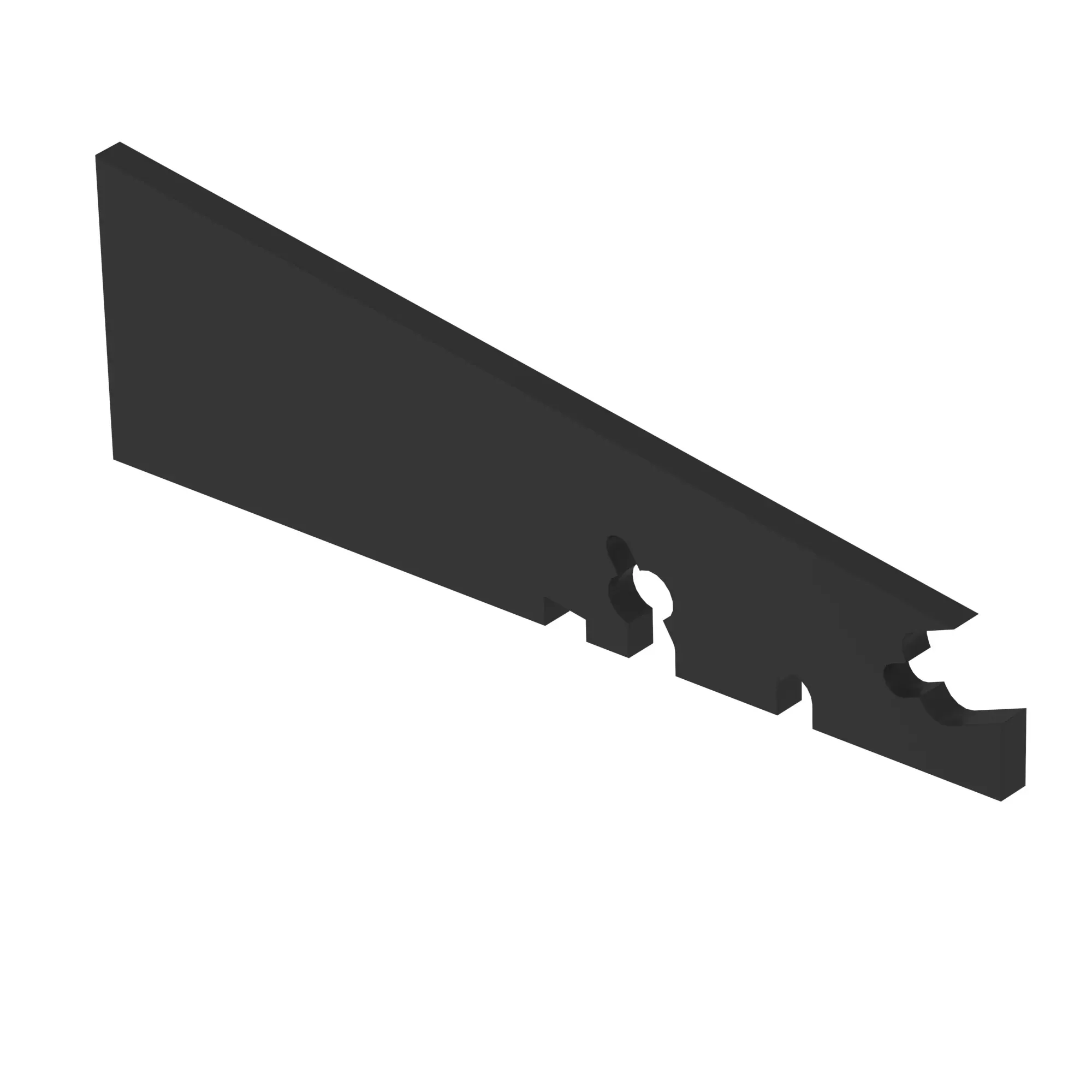 BARRIER, FRONT CONSOLE FOAM RH INNE