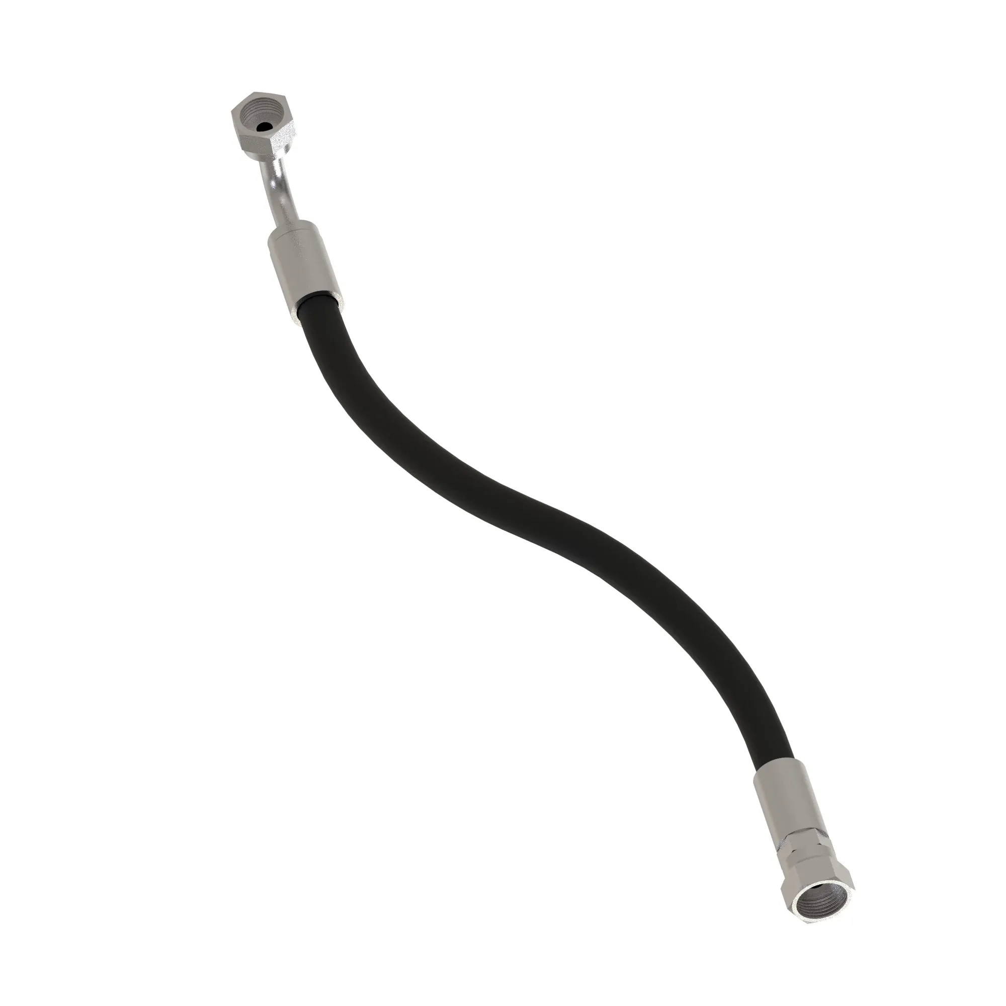 John Deere Pump Case Drain Hydraulic Hose - RE597616