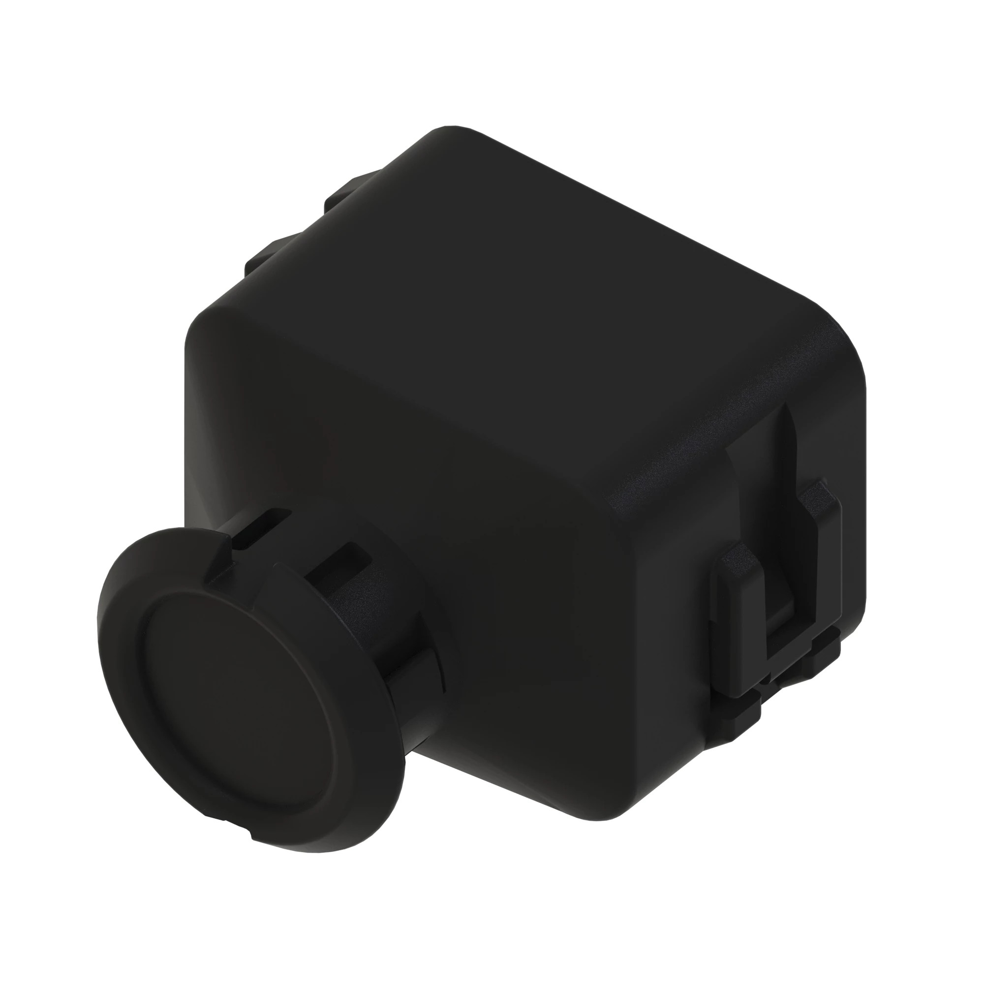 ACCY TYCO AS16 BACKSHELL BLK PLSTC
