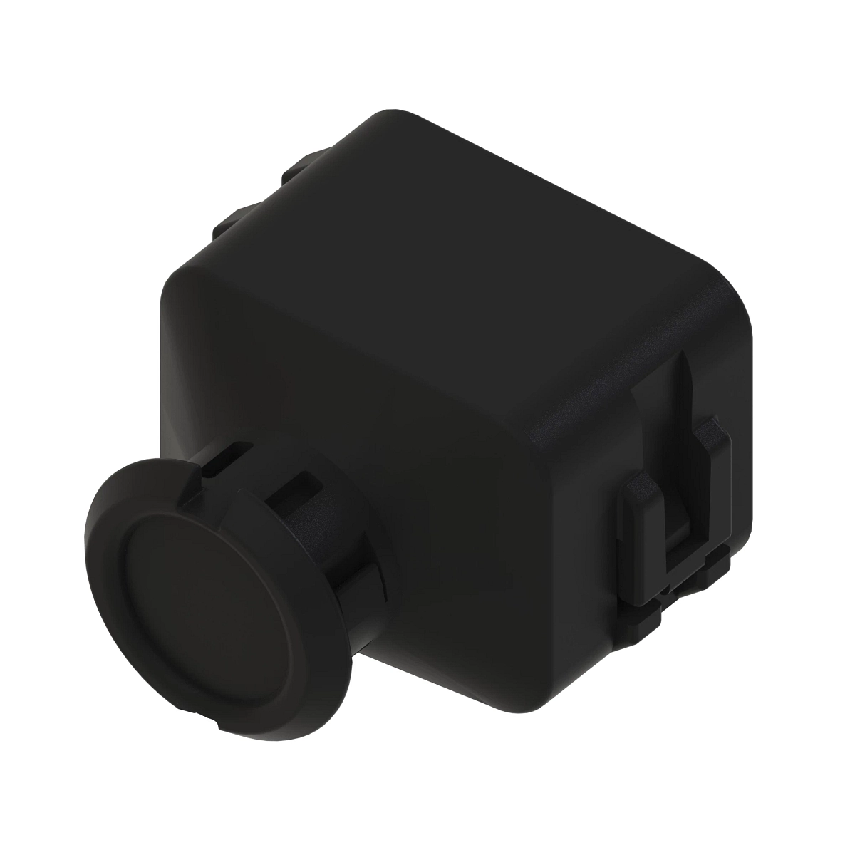 Accy Tyco AS16 Backshell Blk Plstc