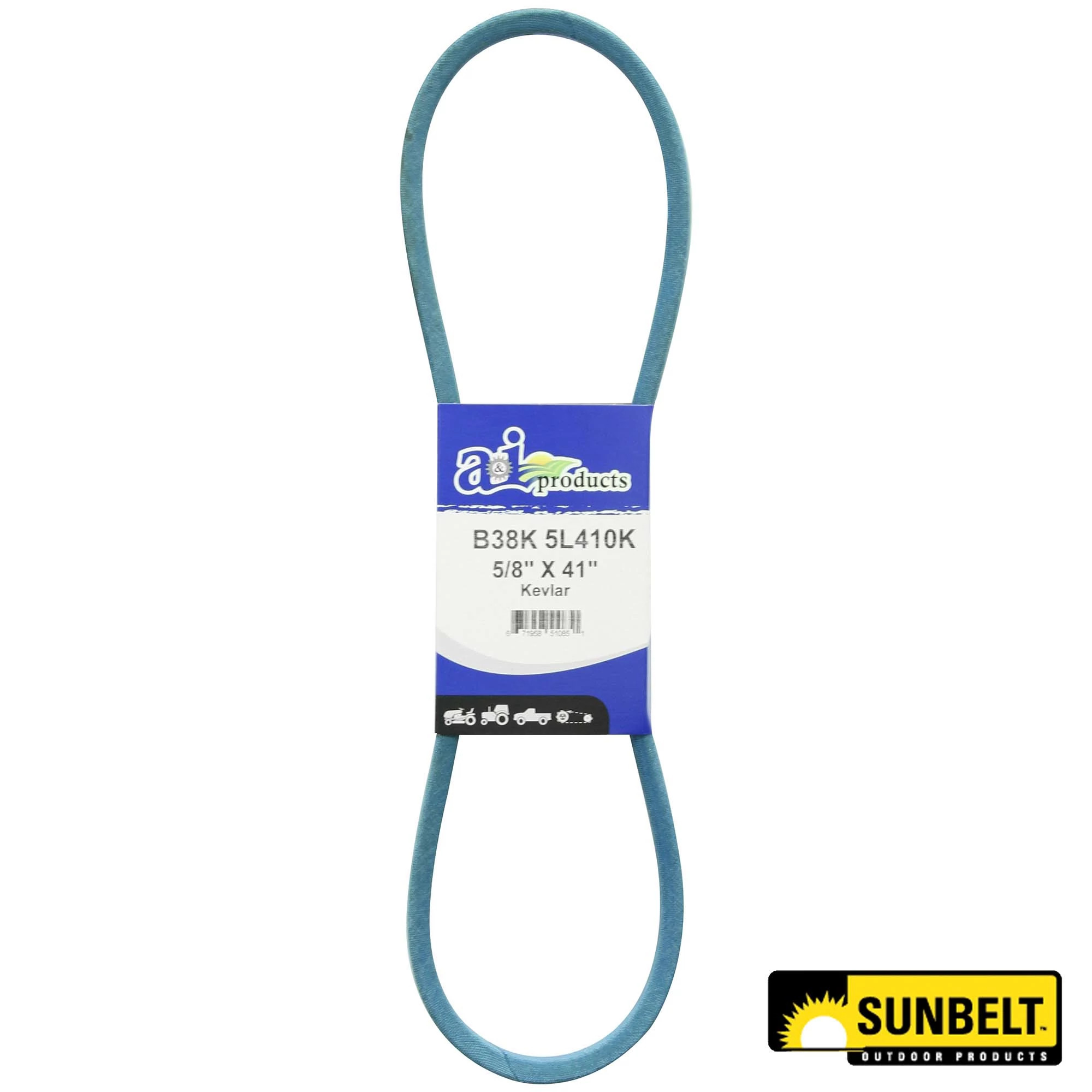 A&I Products HB Section Spindle Drive V-Belt, Effective Length 1042 mm (41 inch) - A-B38K