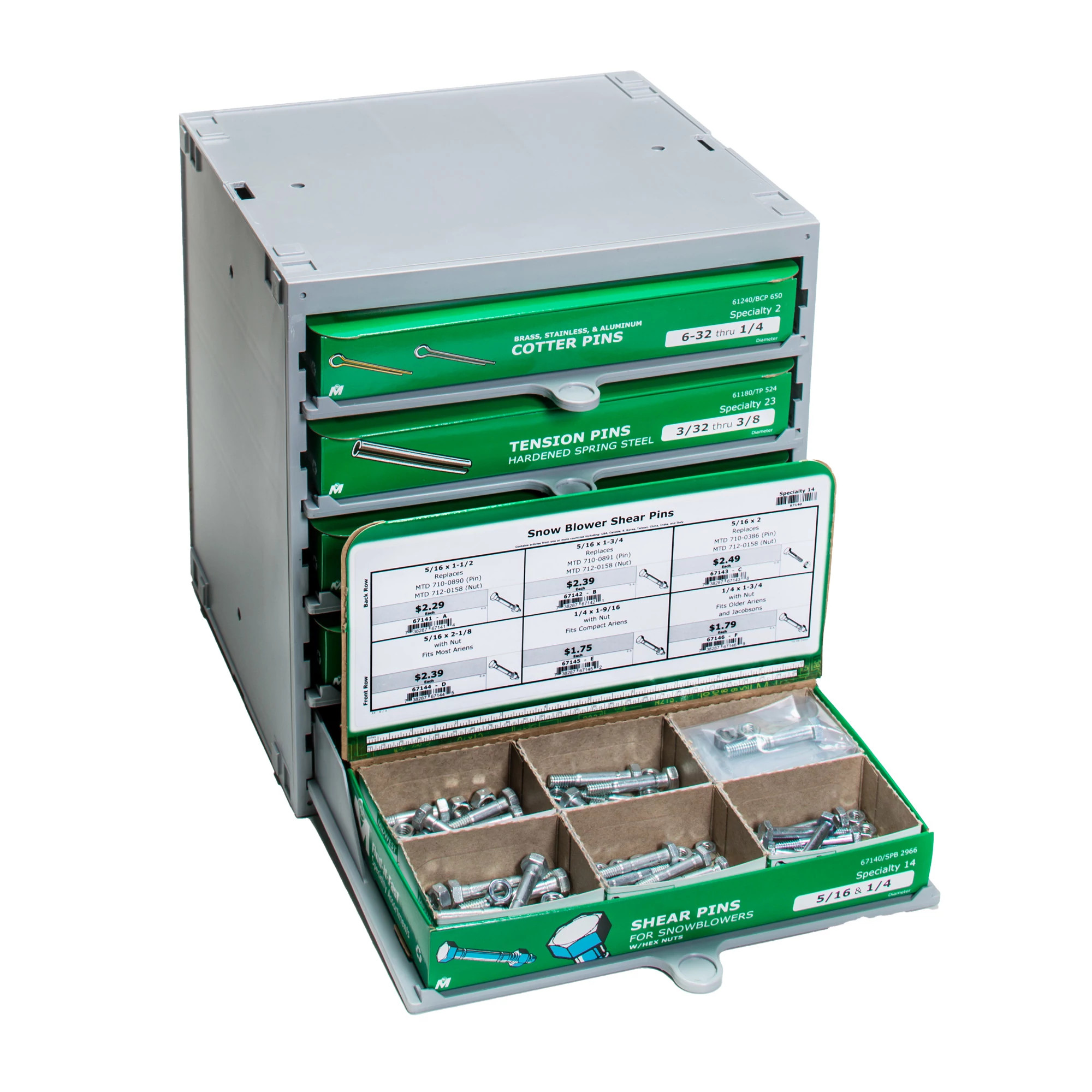 COTTERS PINS BRASS, STAINLESS & AL