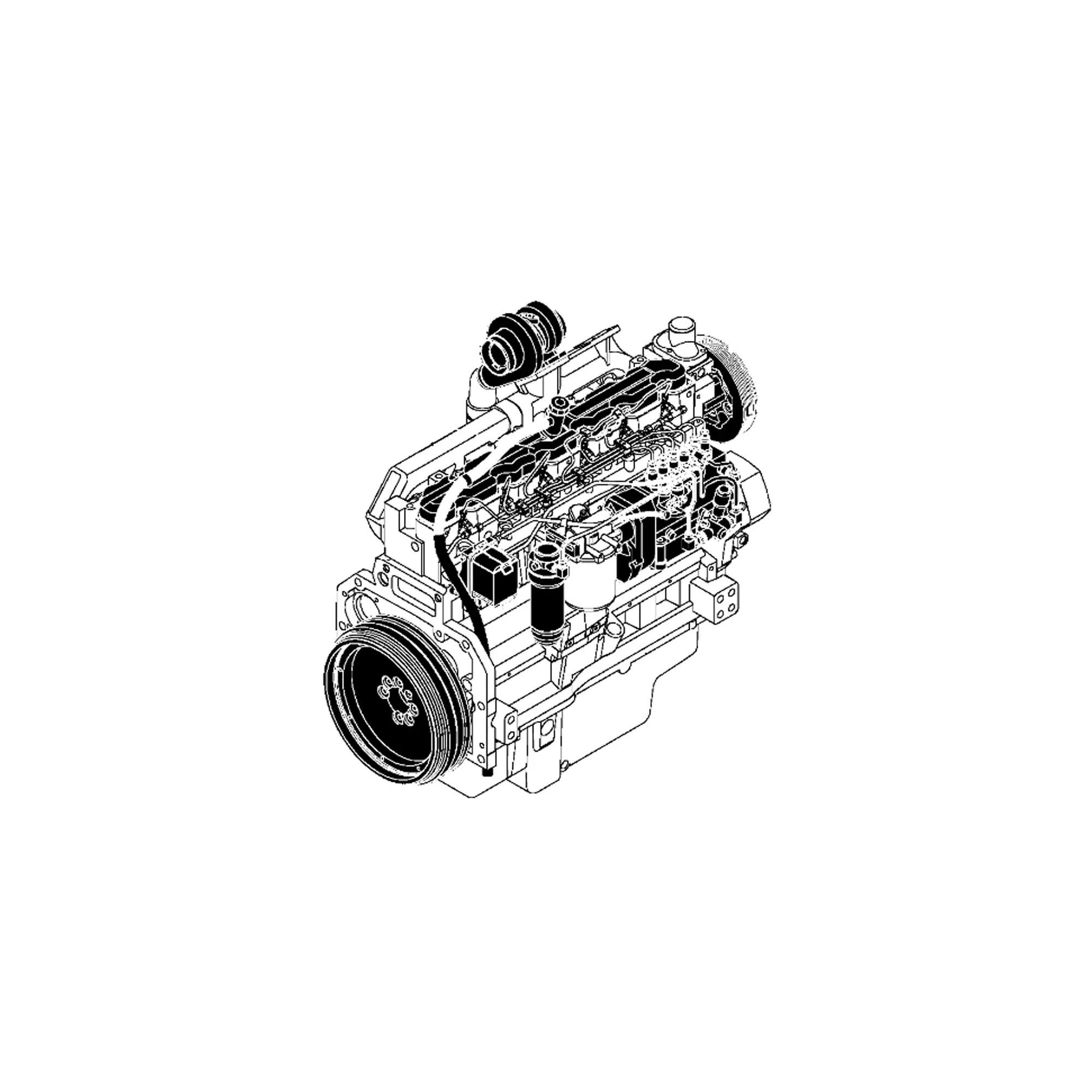 John Deere Reman REMAN Diesel Engine - SE501695