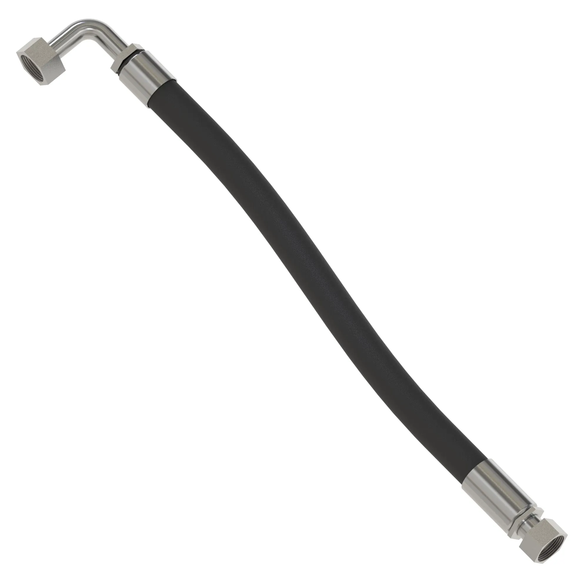 John Deere Oil Cooler Fabricated Hydraulic Hose - CB11482402
