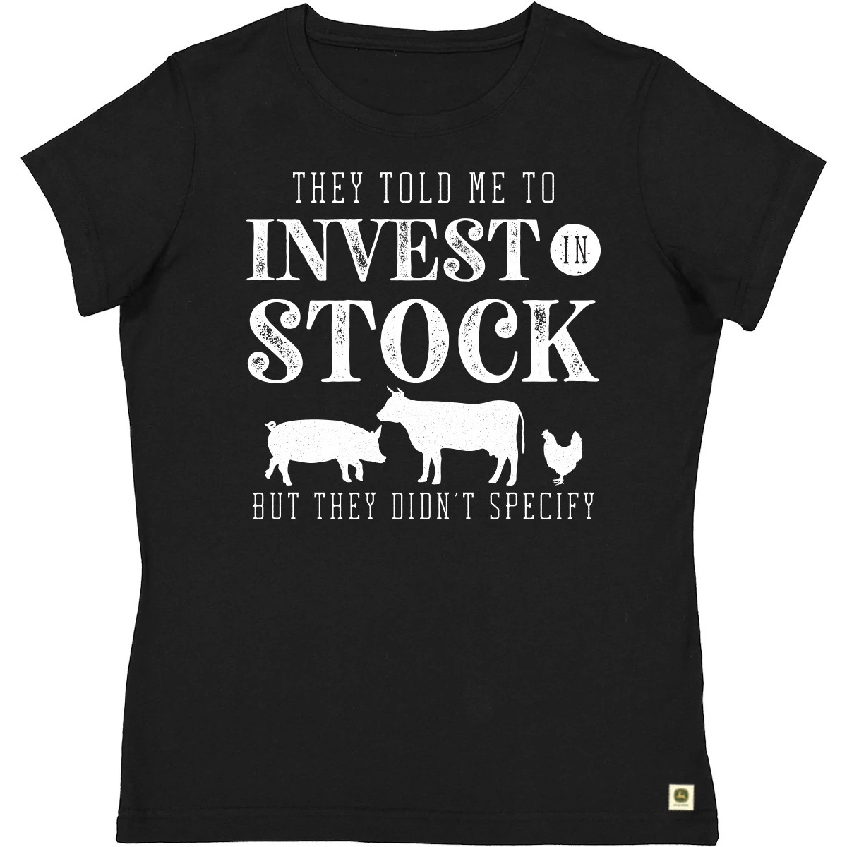 Do Good Today - Ladies Fit Invest in Stock T-Shirt