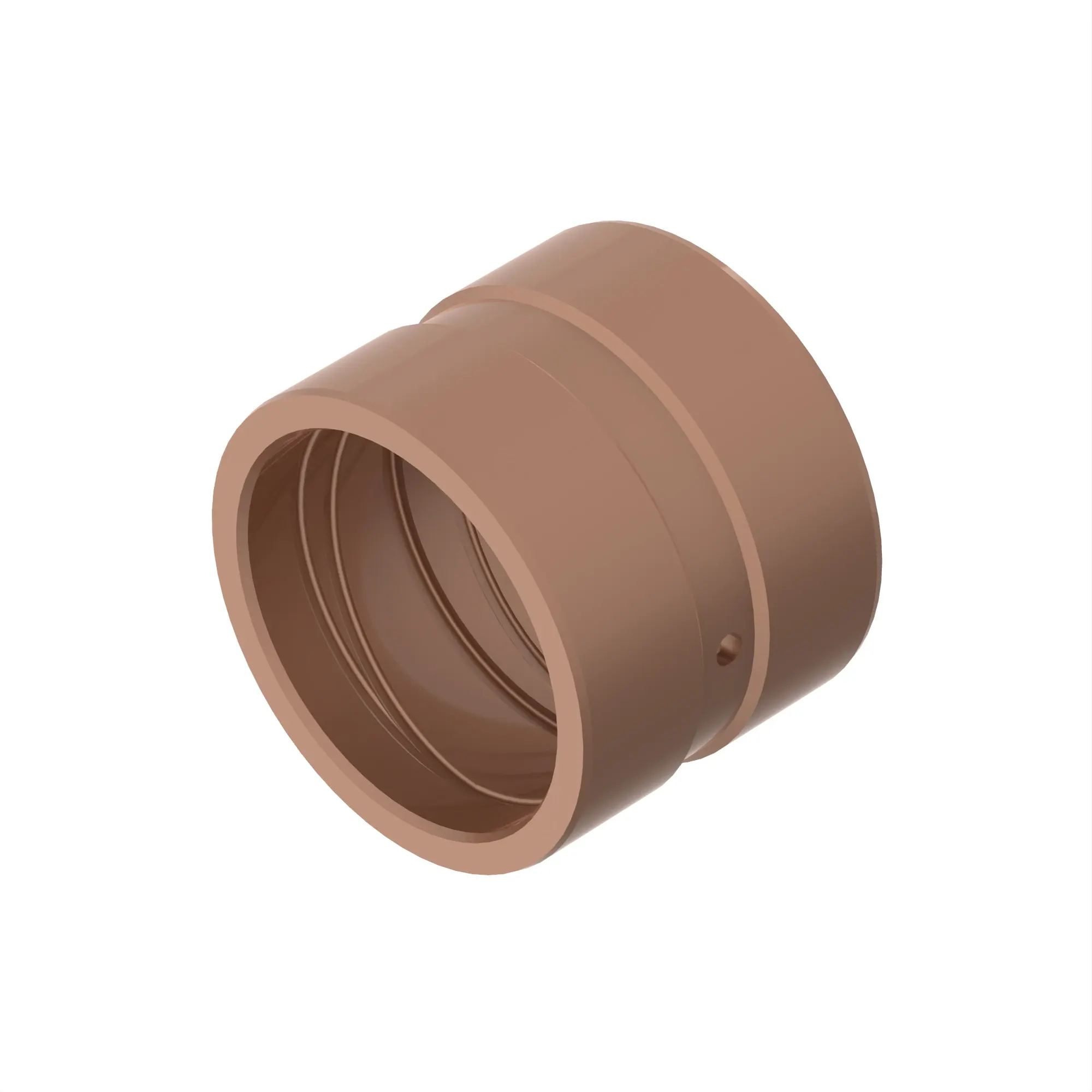 John Deere Cylindrical Alloy Bushing with Hole - T343286