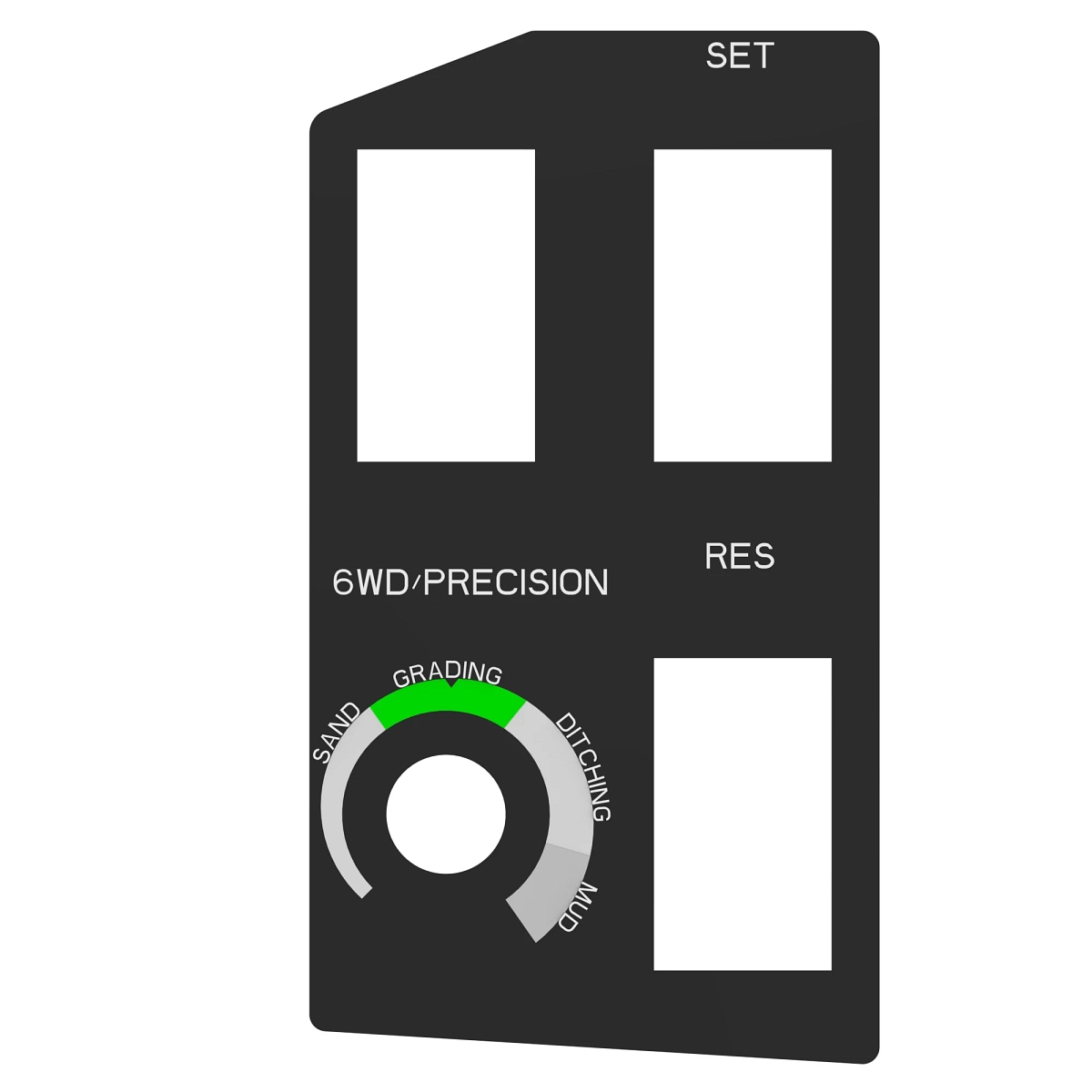 Label, 6WD Instrument Panel